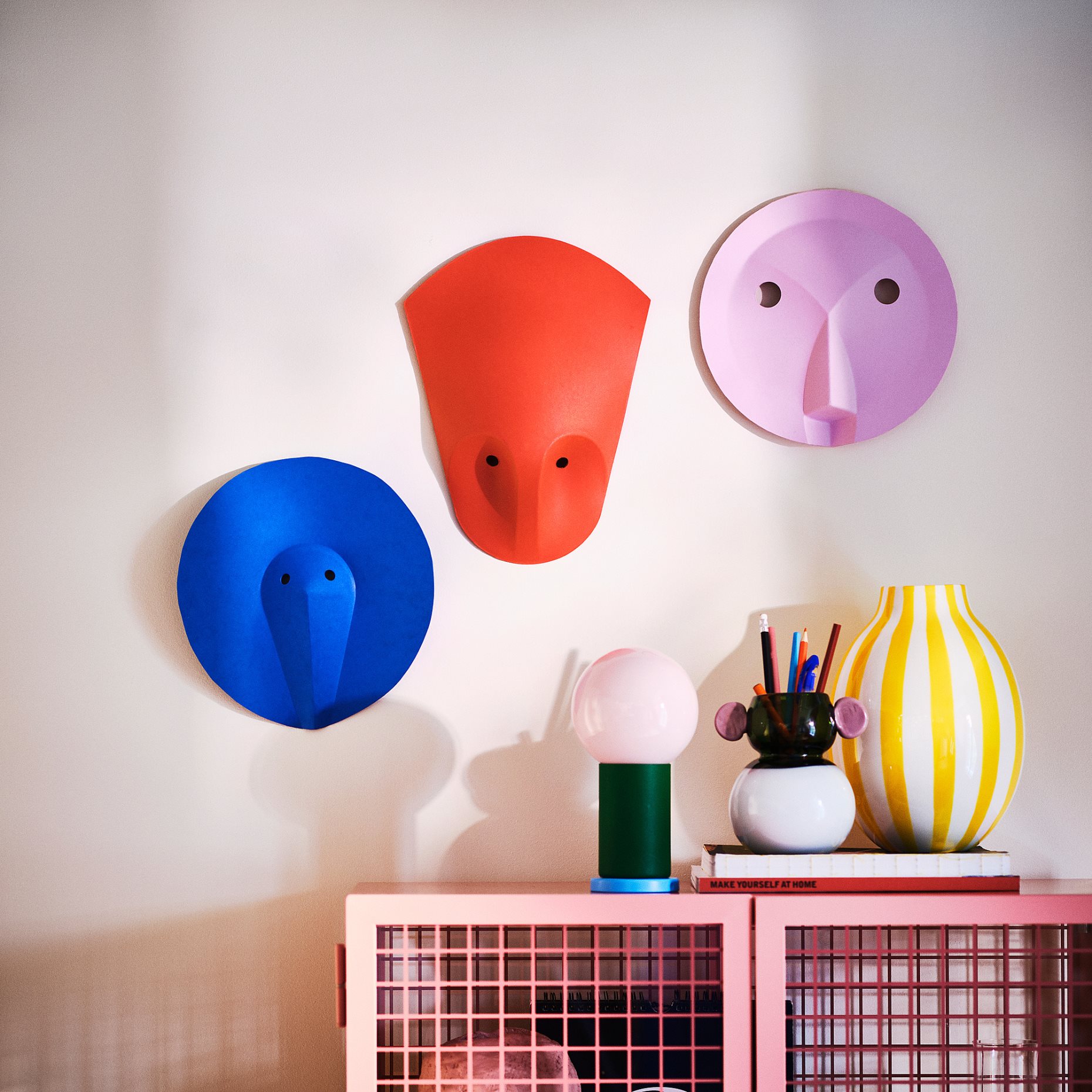 IKEA PS 2026, διακόσμηση τοίχου, σετ των 3, 106.227.96