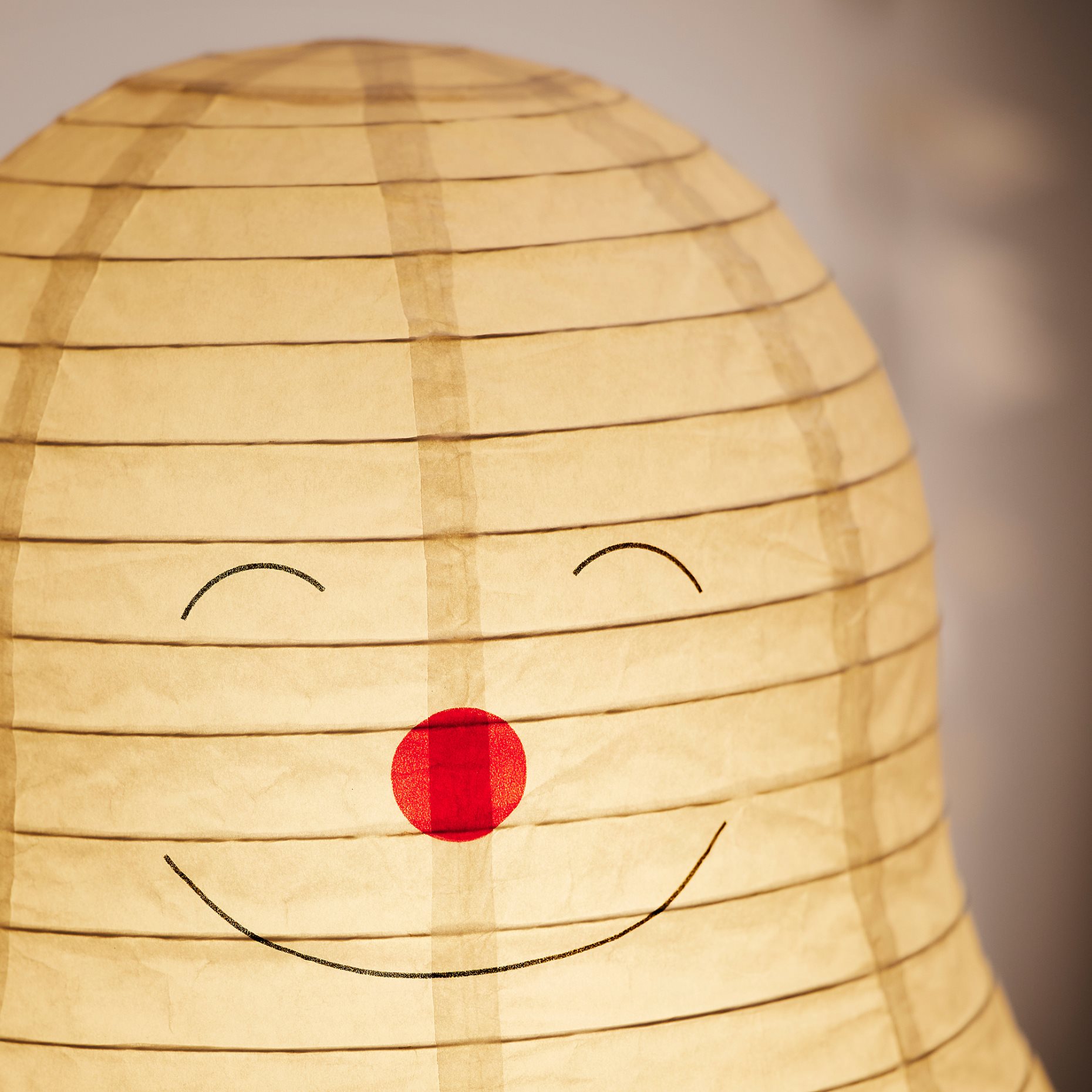 STRÅLA, floor lamp/snowman, 106.354.59