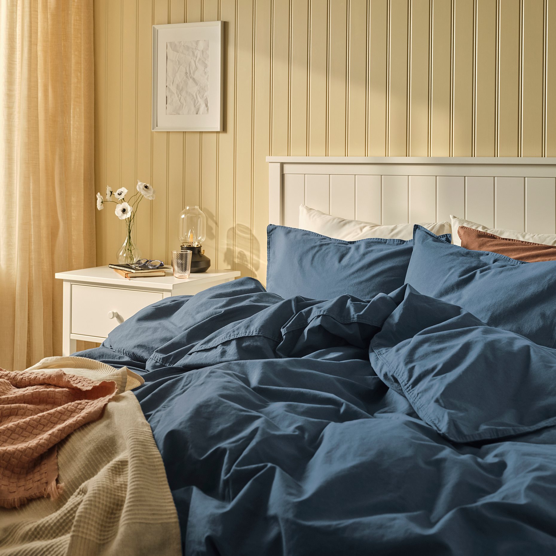 ÄNGSLILJA, duvet cover and pillowcase, 150x200/50x60 cm, 106.366.23