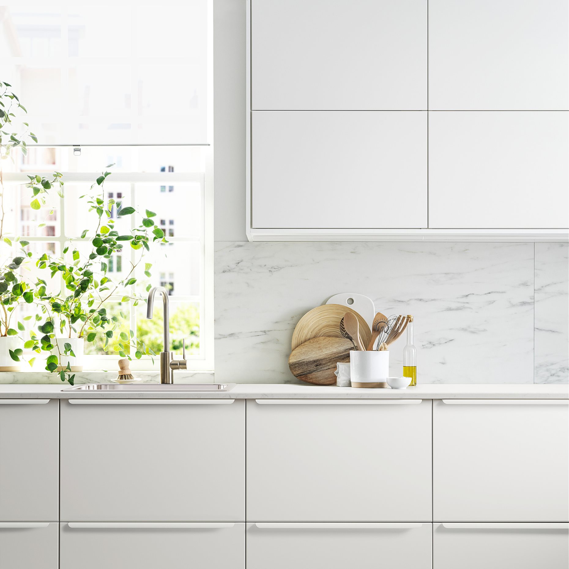 METOD/MAXIMERA, base cabinet for sink+2 fronts/2 drawers, 191.050.64