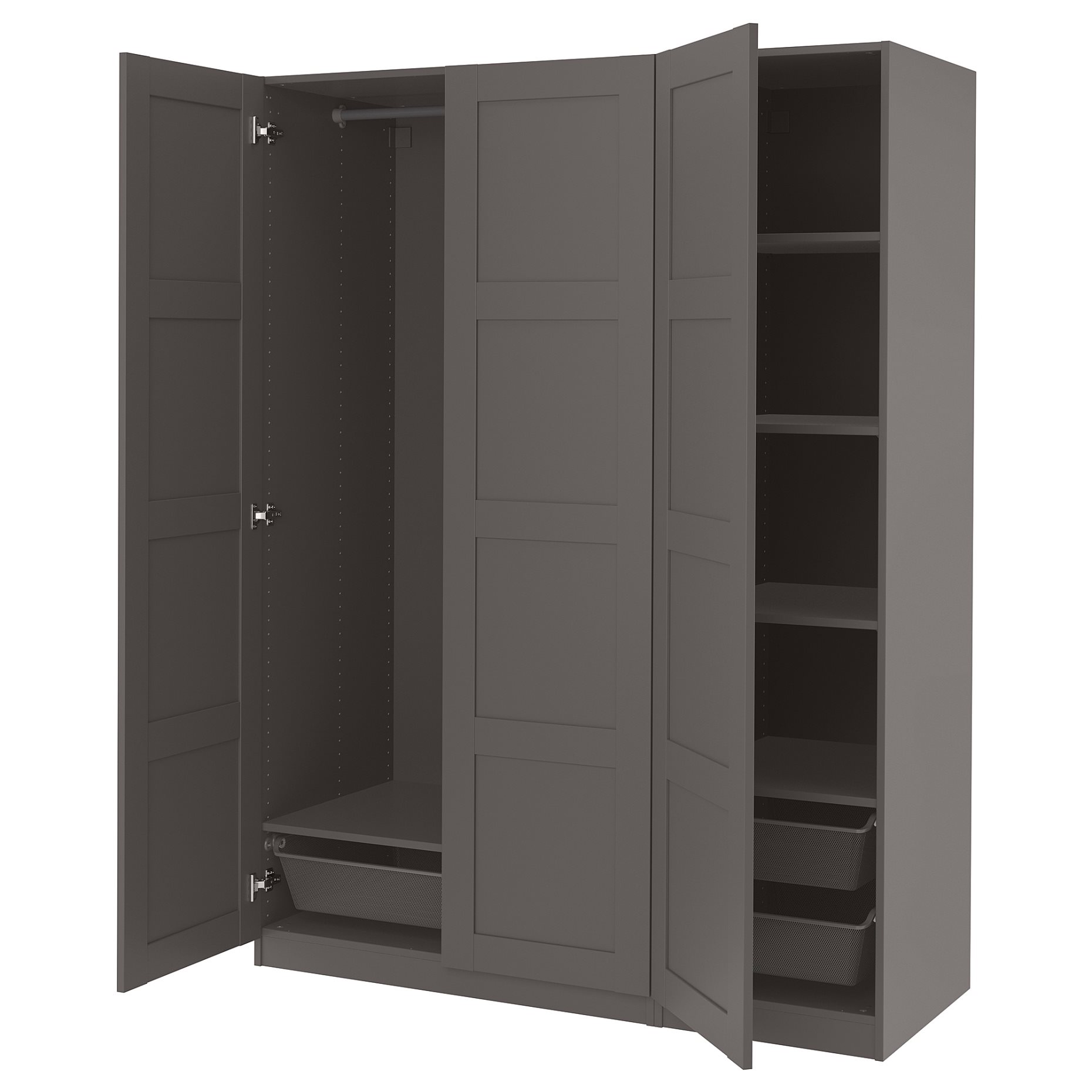 PAX/BERGSBO, wardrobe, 150x60x201 cm, 194.313.30
