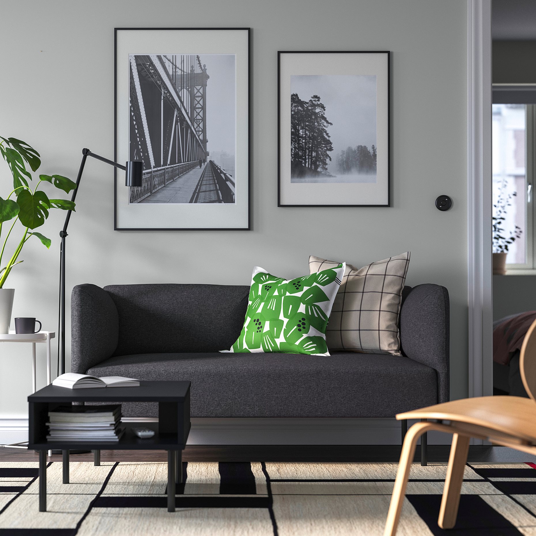 LILLEHEM, σύνθεση διθέσιου καναπέ, 194.712.55