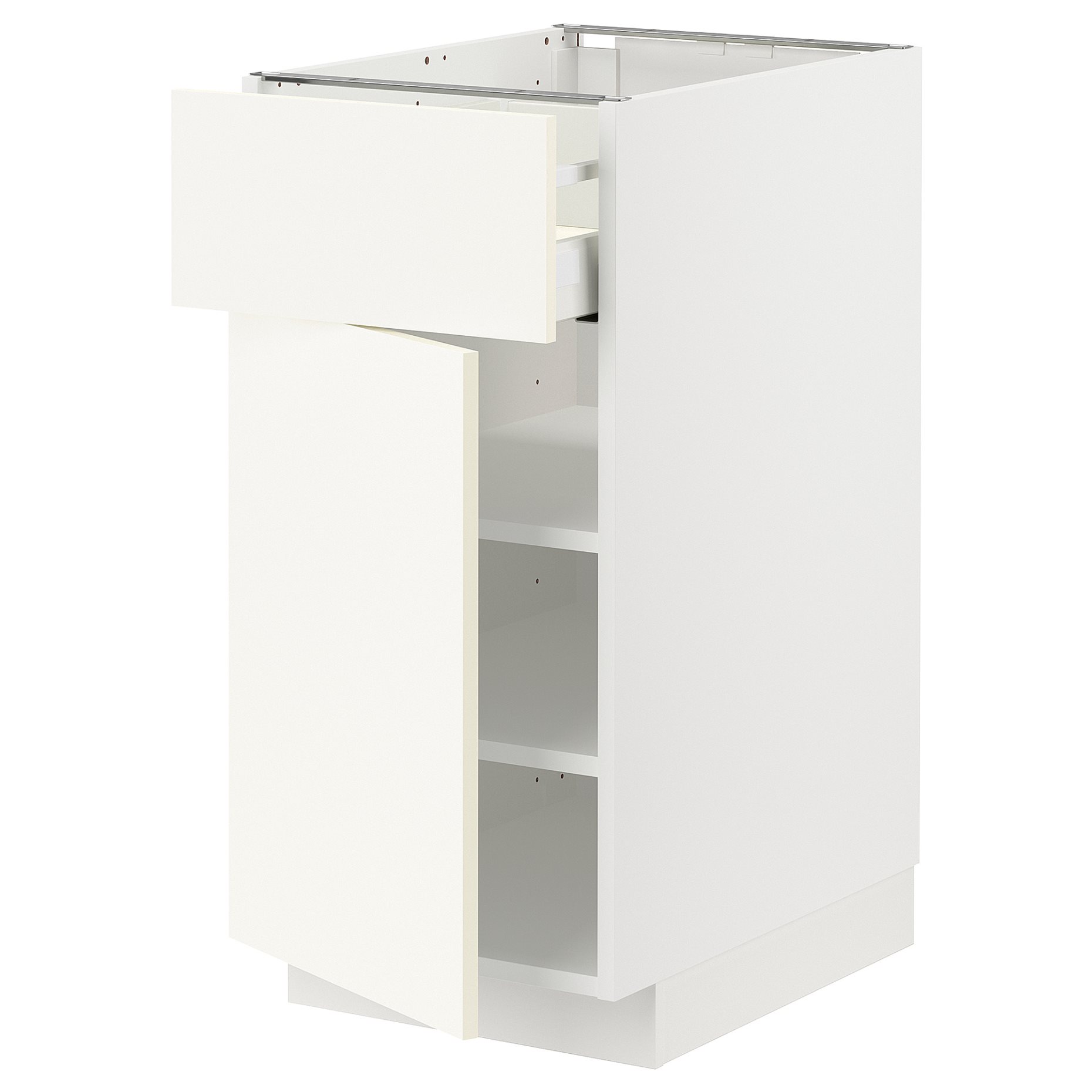 METOD, base cabinet with drawer/door, 40x60 cm, 195.069.95