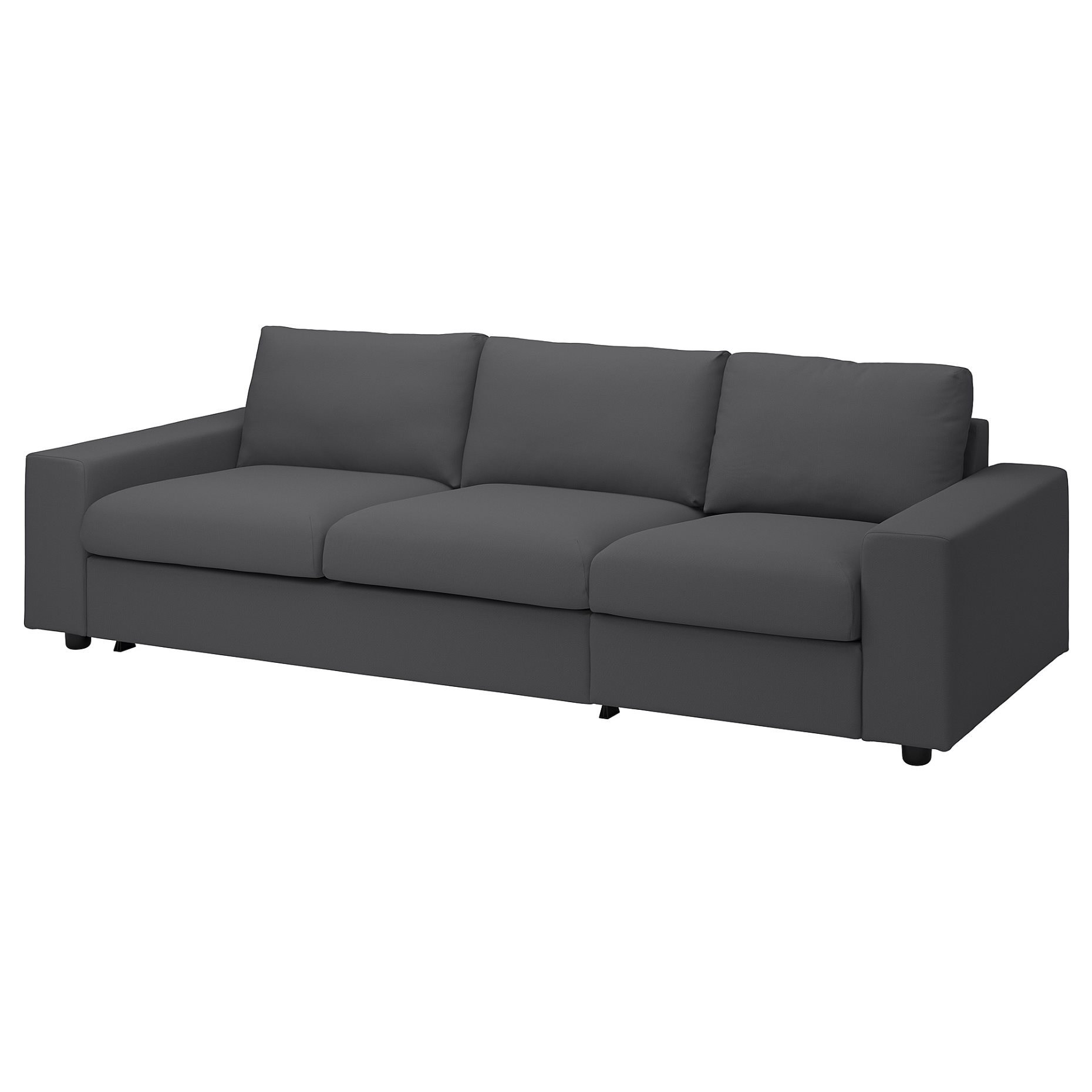 VIMLE, τριθέσιος καναπές-κρεβάτι με πλατιά μπράτσα, 195.370.96