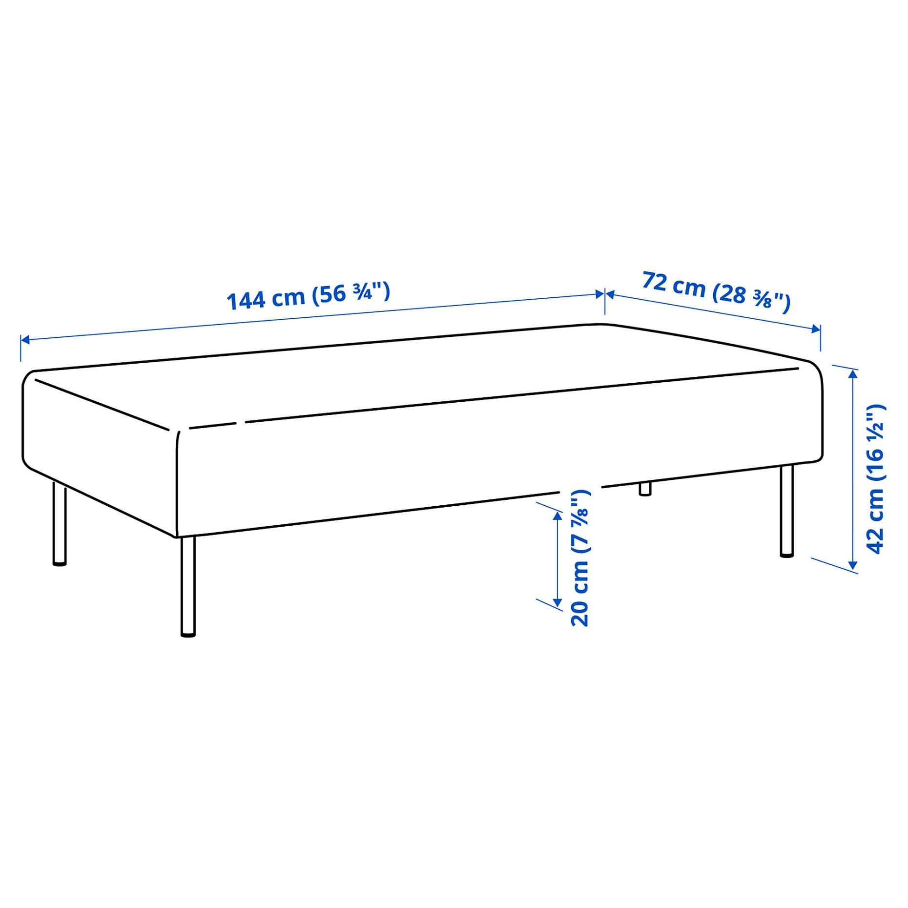 LILLEHEM, 2-seat module, 195.761.96