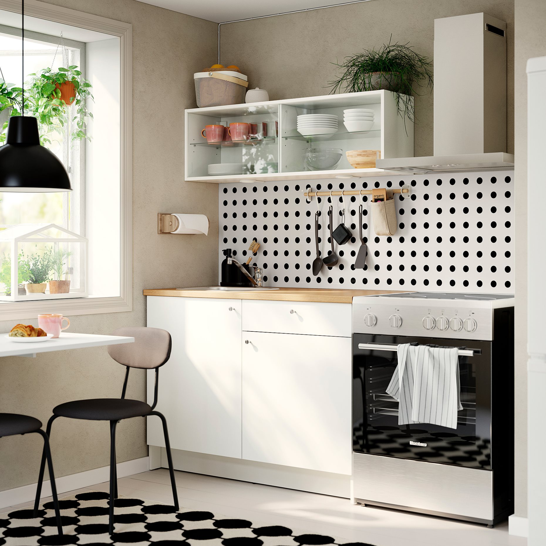 KNOXHULT, κουζίνα, 120x61x220 cm, 195.811.26