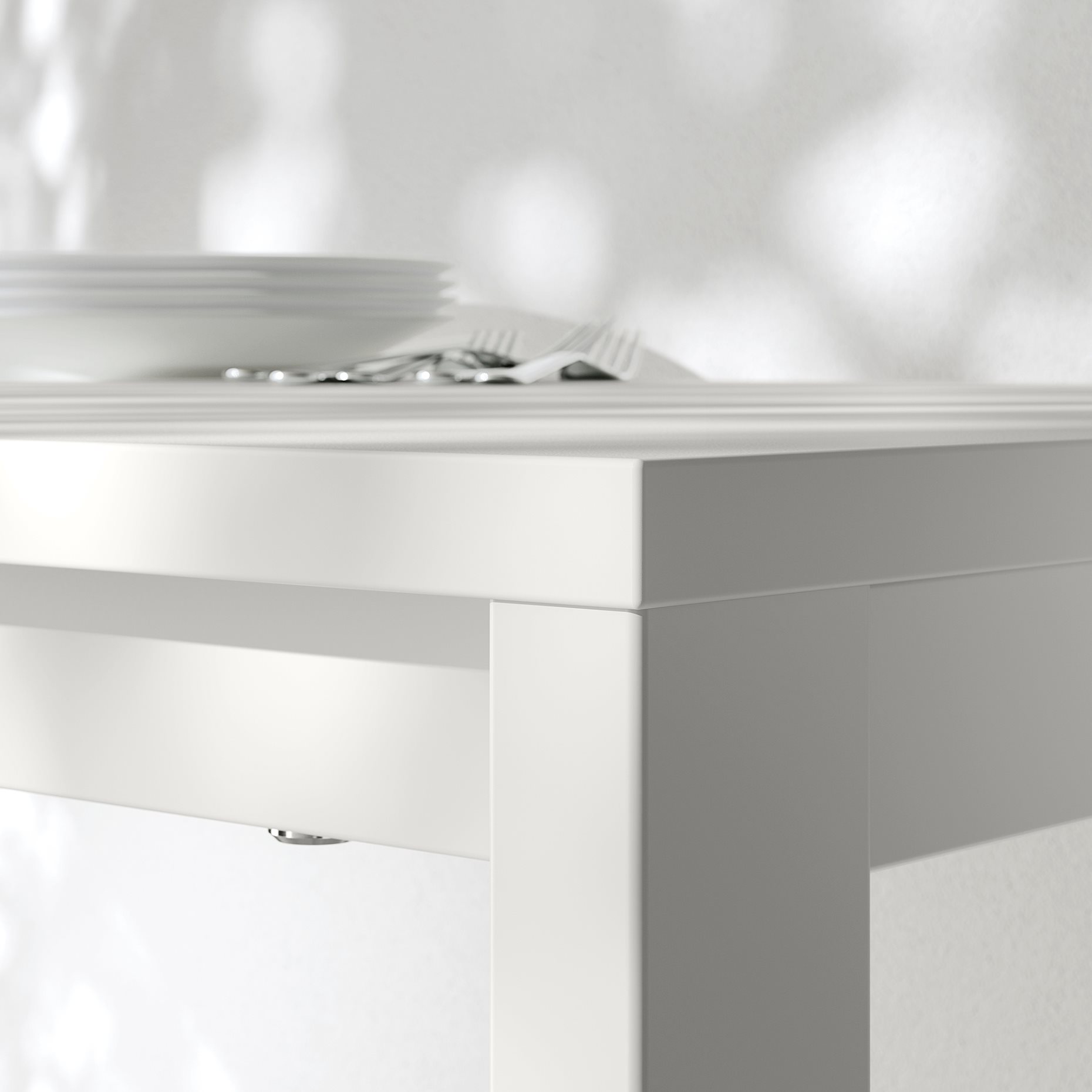 VIHALS, τραπέζι και 4 καρέκλες, 125x74 cm, 195.899.38