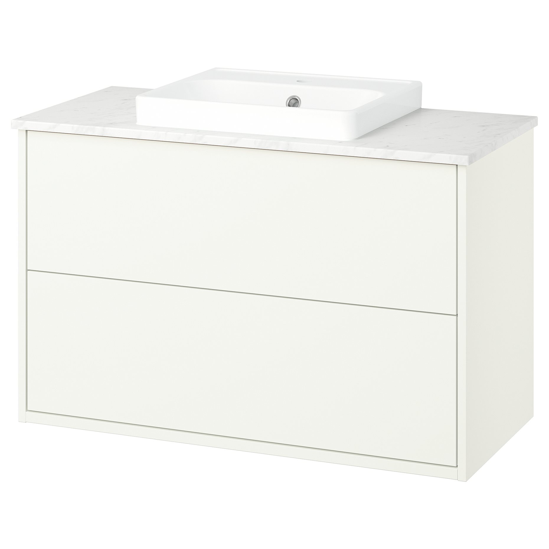 HAVBACK/ORRSJON, wash-stand with drawers/wash-basin, 102x49x71 cm, 196.294.25