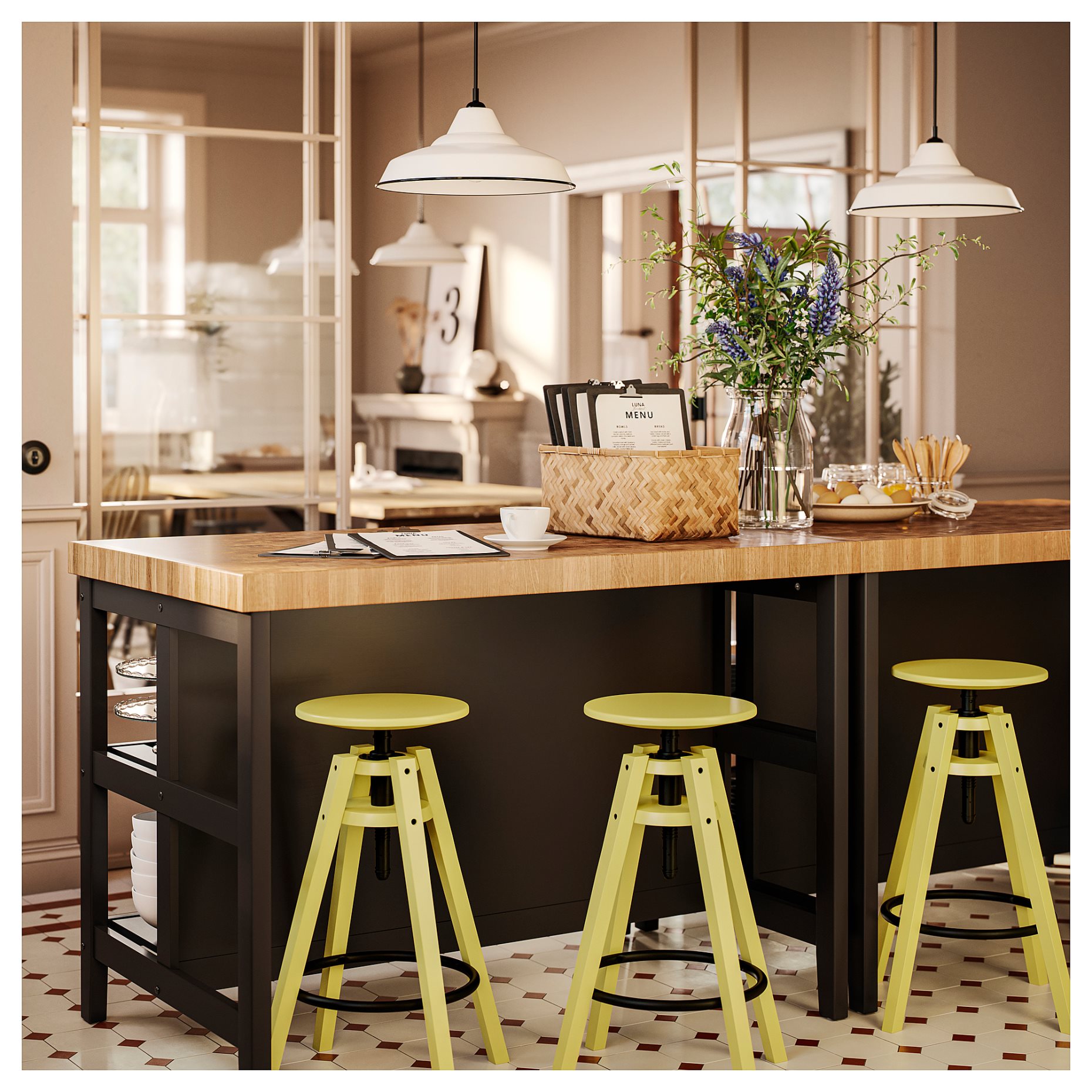 VADHOLMA, kitchen island, 203.591.54
