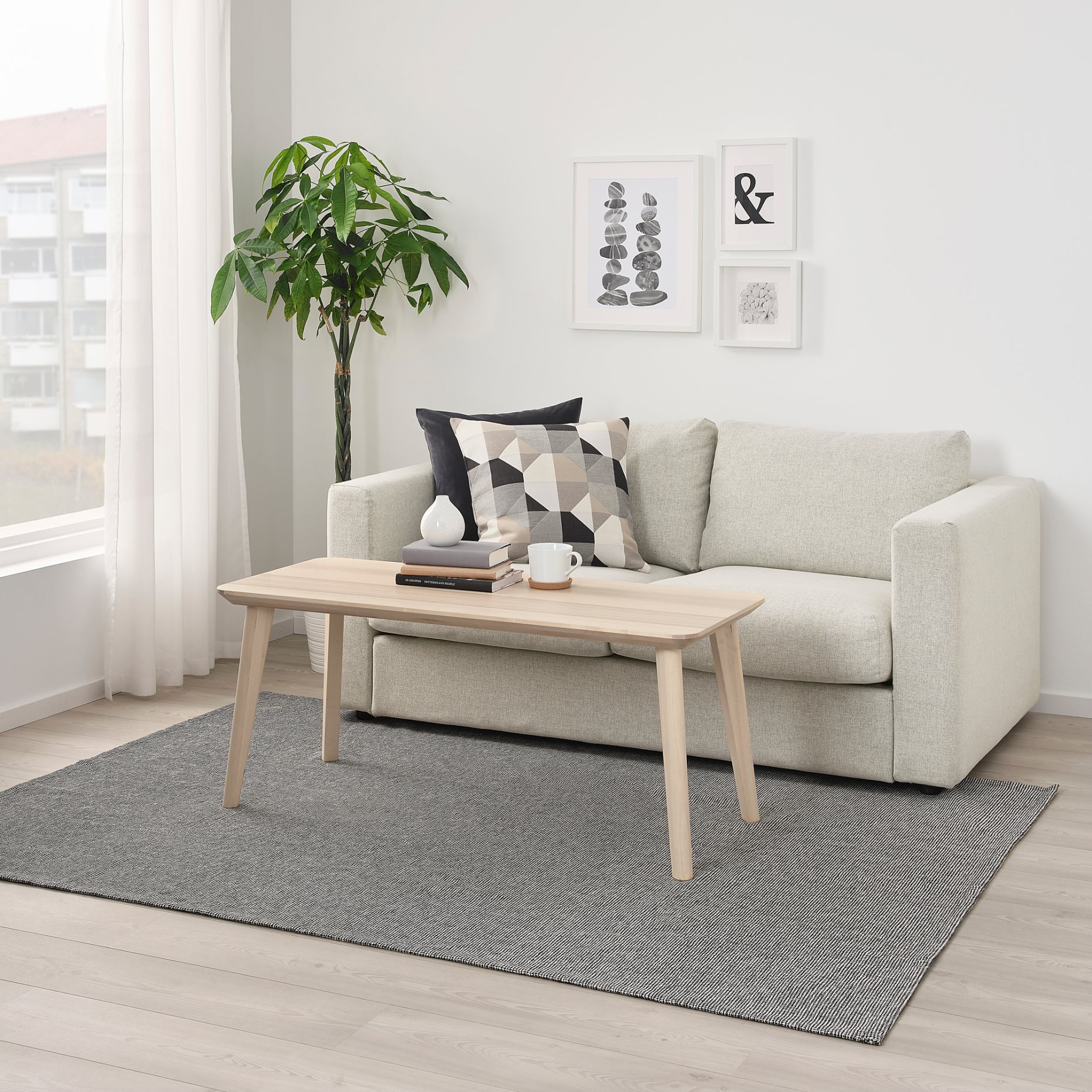 TIPHEDE, rug flatwoven, 155x220 cm, 204.700.47