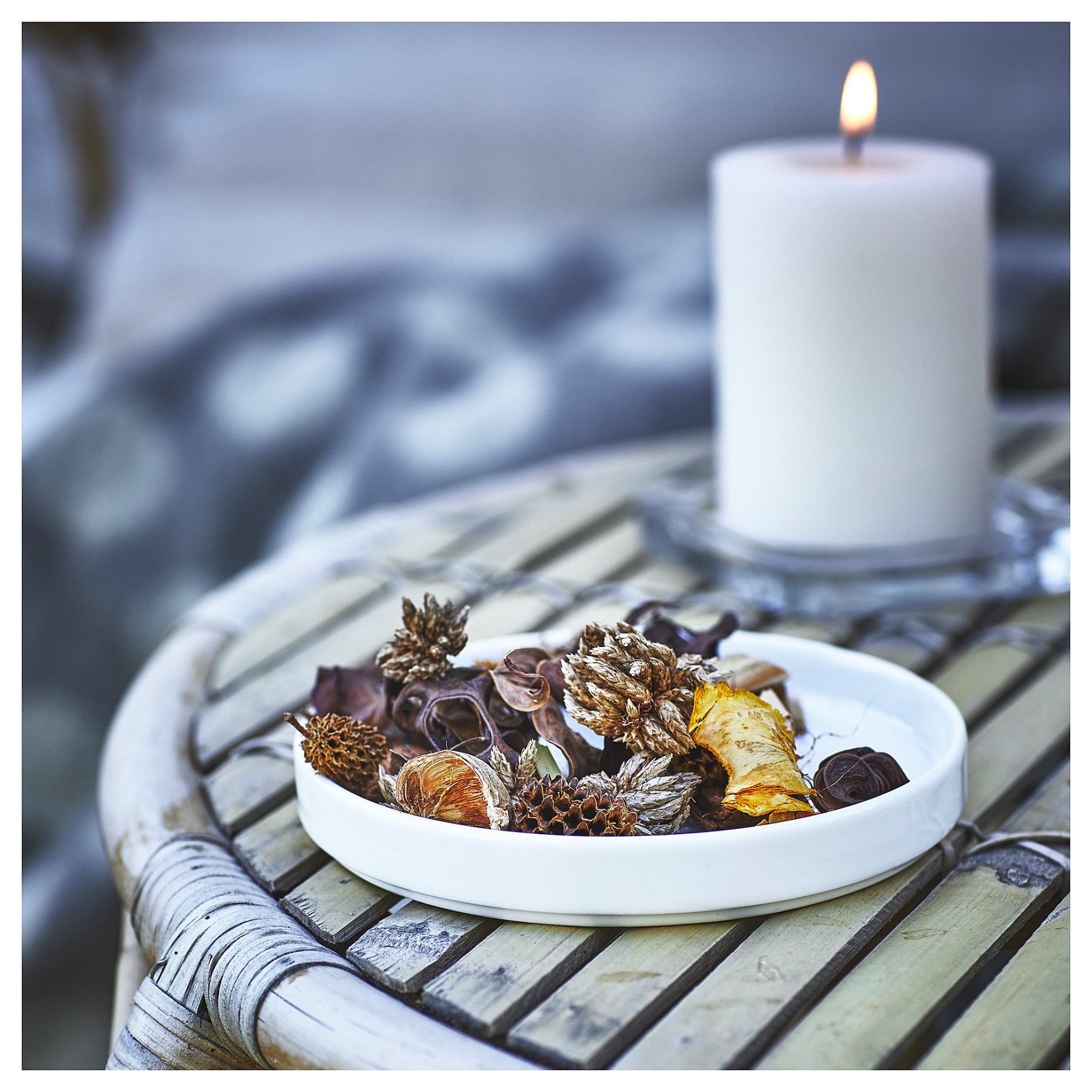 JÄMLIK, scented potpourri/Vanilla, 90 g, 205.027.41