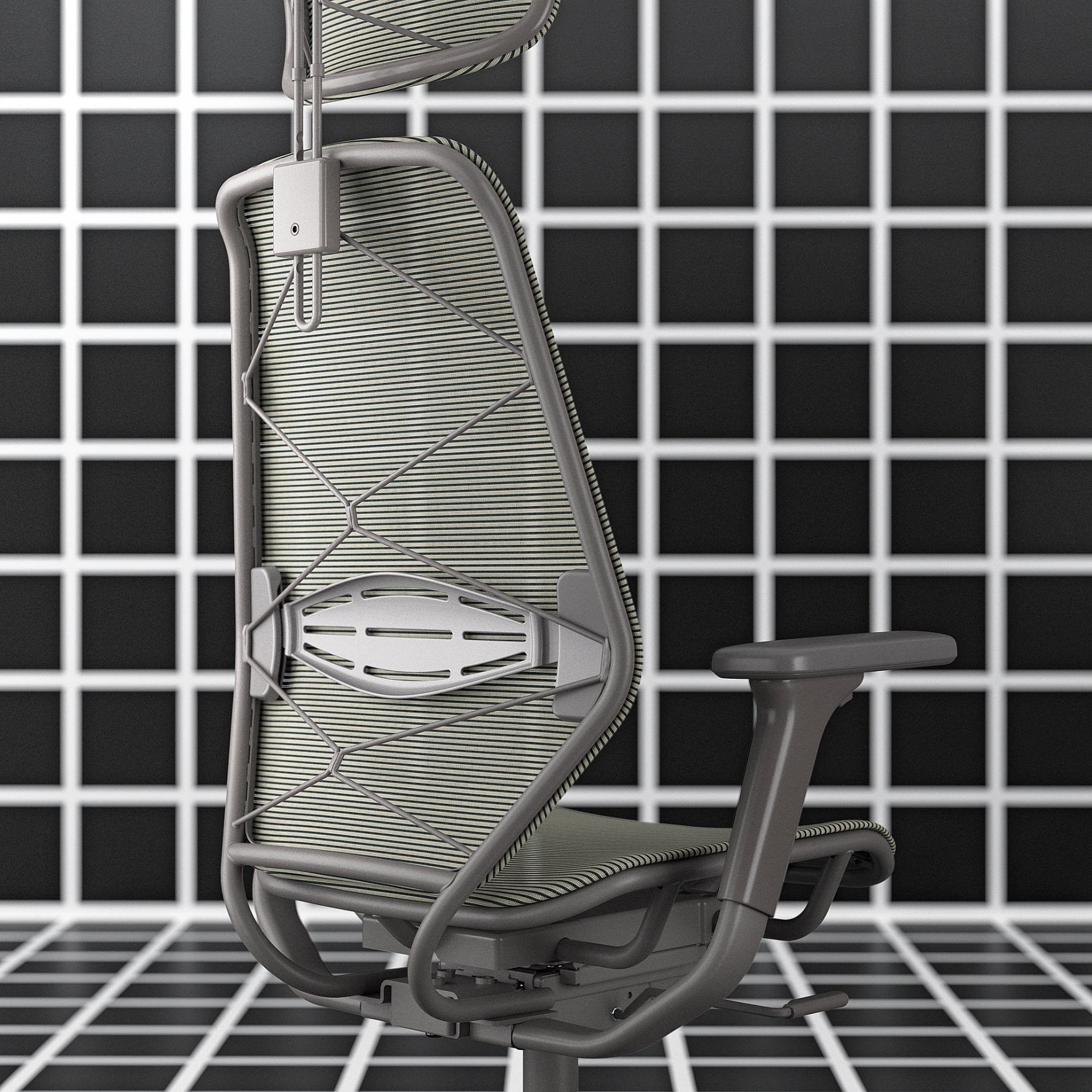 STYRSPEL, gaming chair, 205.220.32