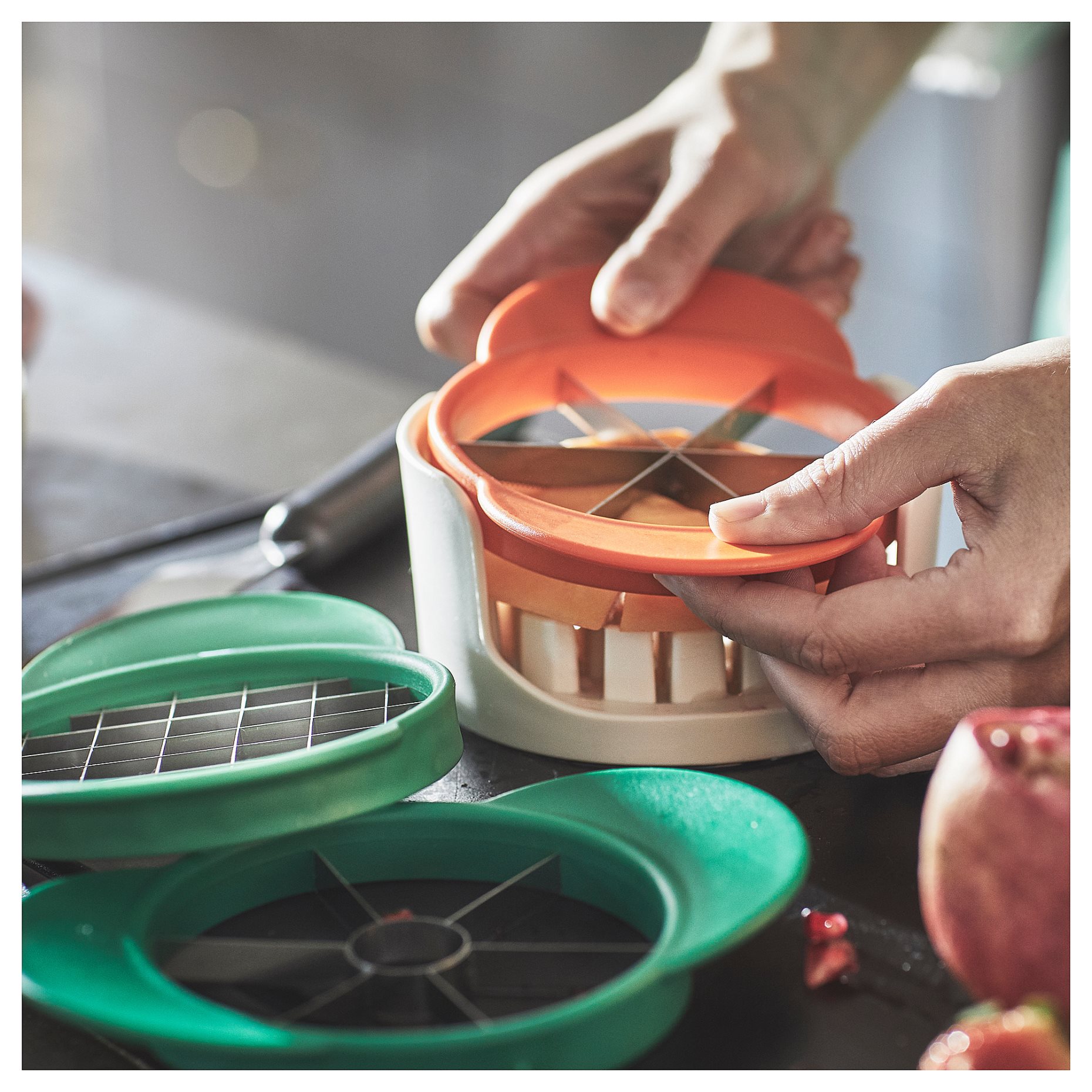 UPPFYLLD, fruit cutter, set of 4, 205.293.97