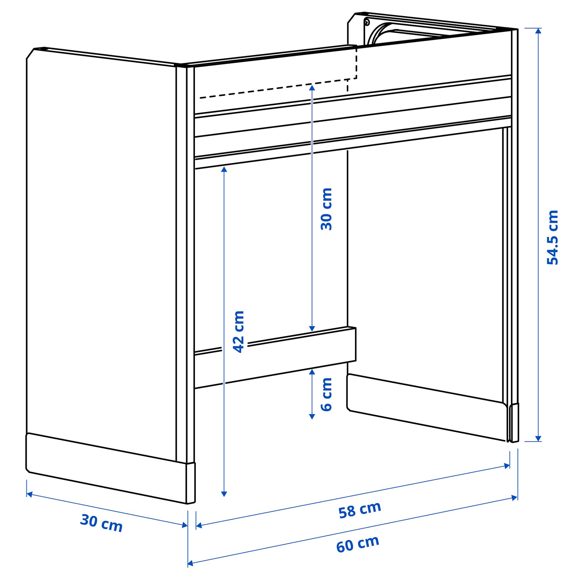 TITTEBO, tambour storage for small appliances, 60 cm, 205.502.75