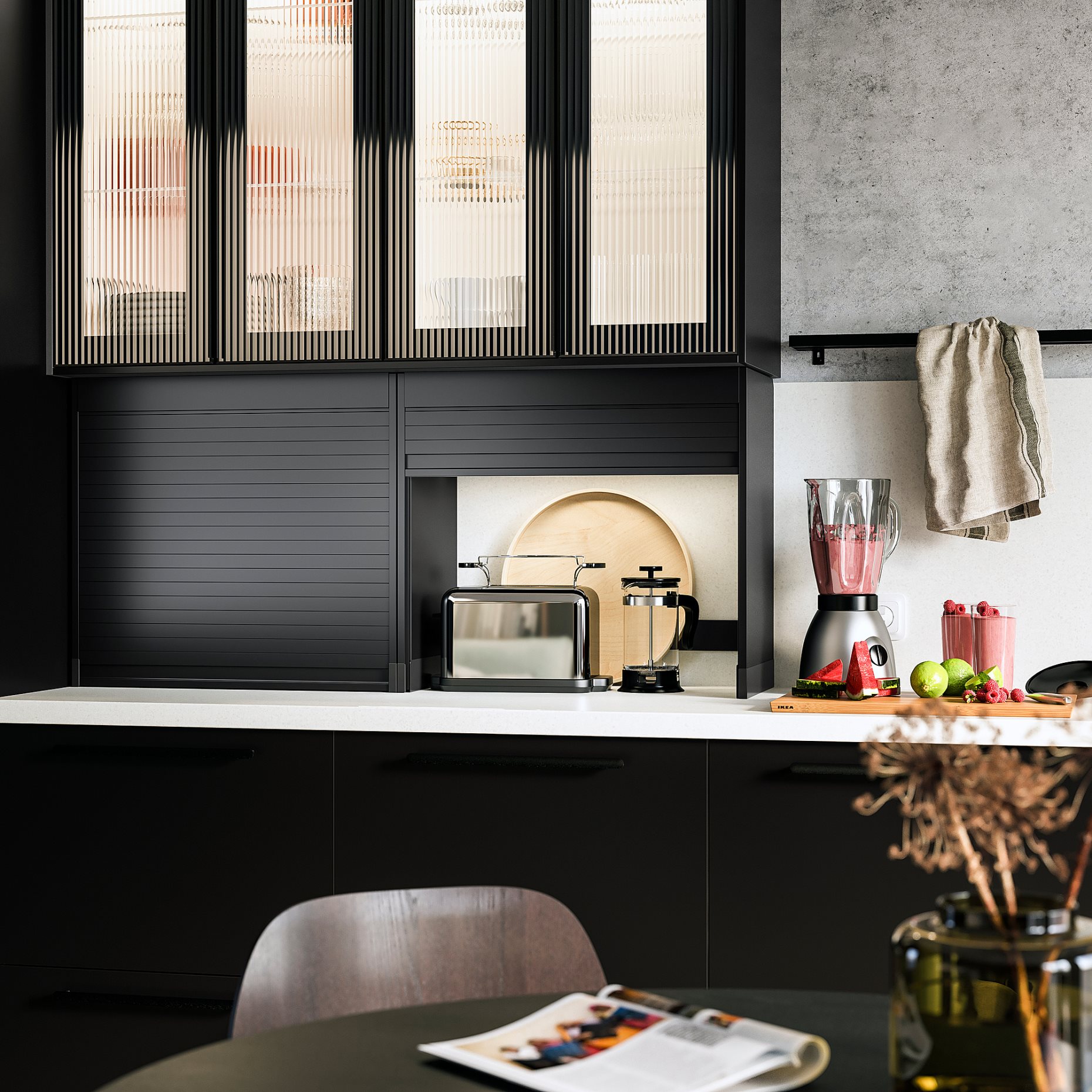 TITTEBO, tambour storage for small appliances, 60 cm, 205.502.75