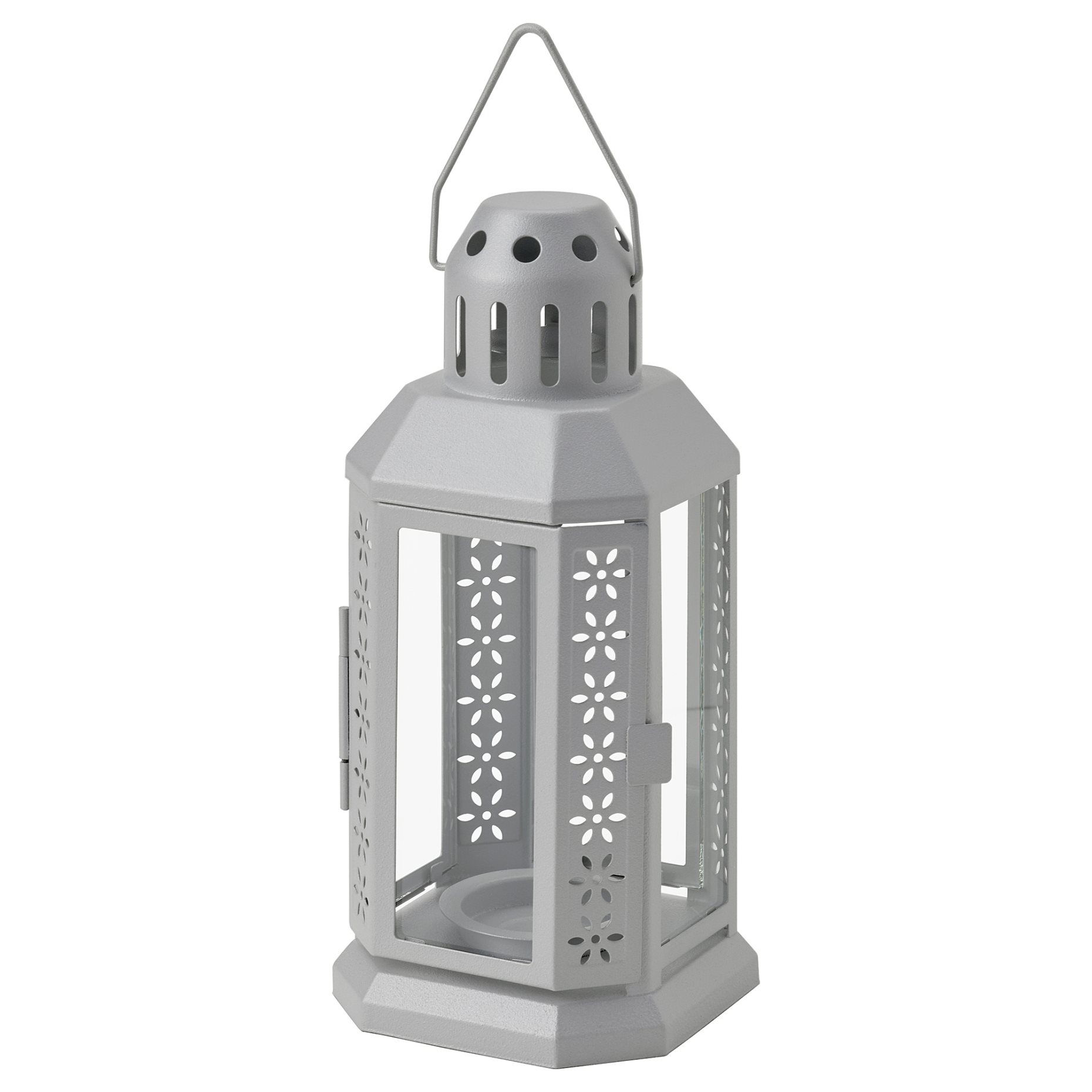 ENRUM, lantern for tealight/in/outdoor, 22 cm, 205.525.28