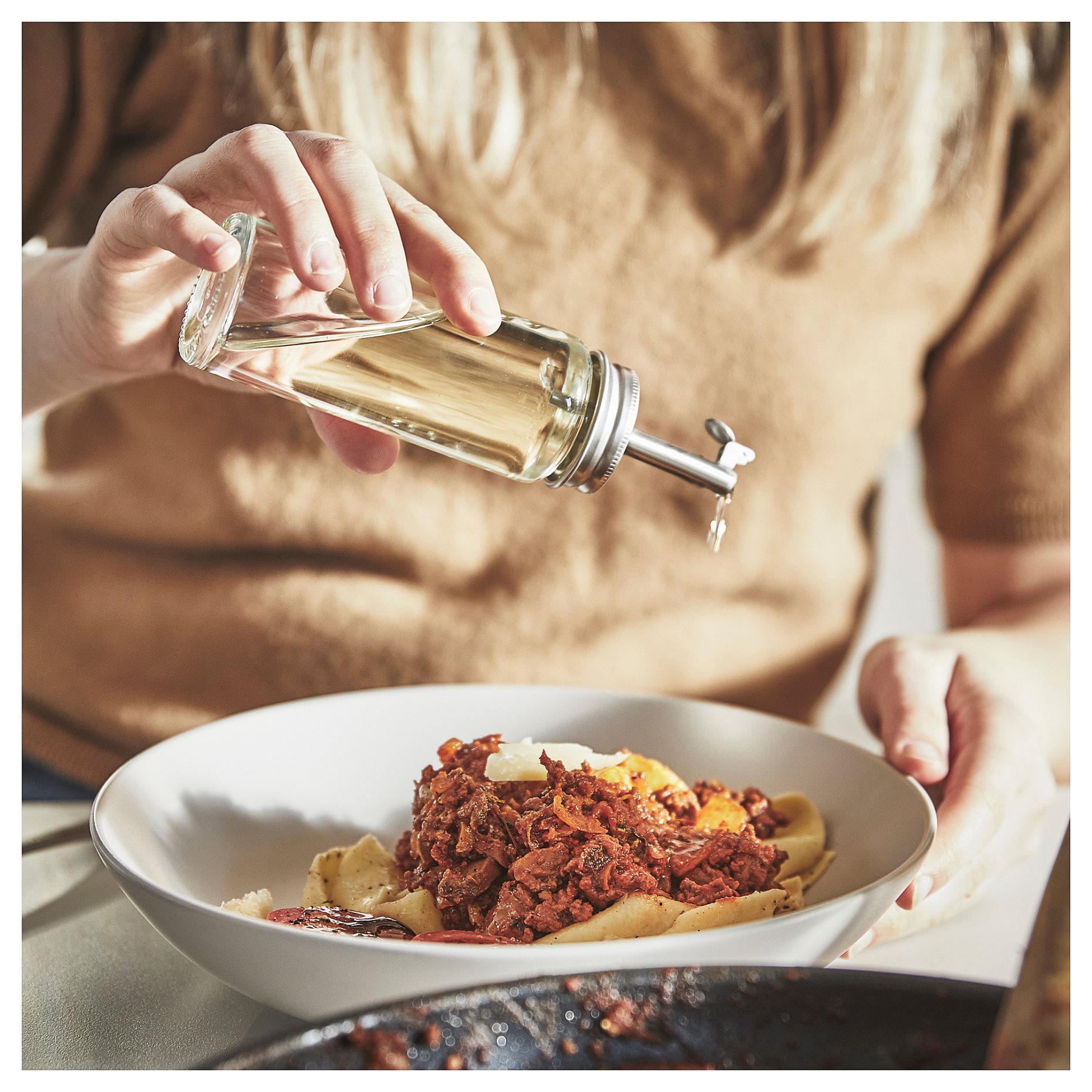 CITRONHAJ, μπουκάλι λαδιού/ξυδιού, 16 cm, 205.532.07