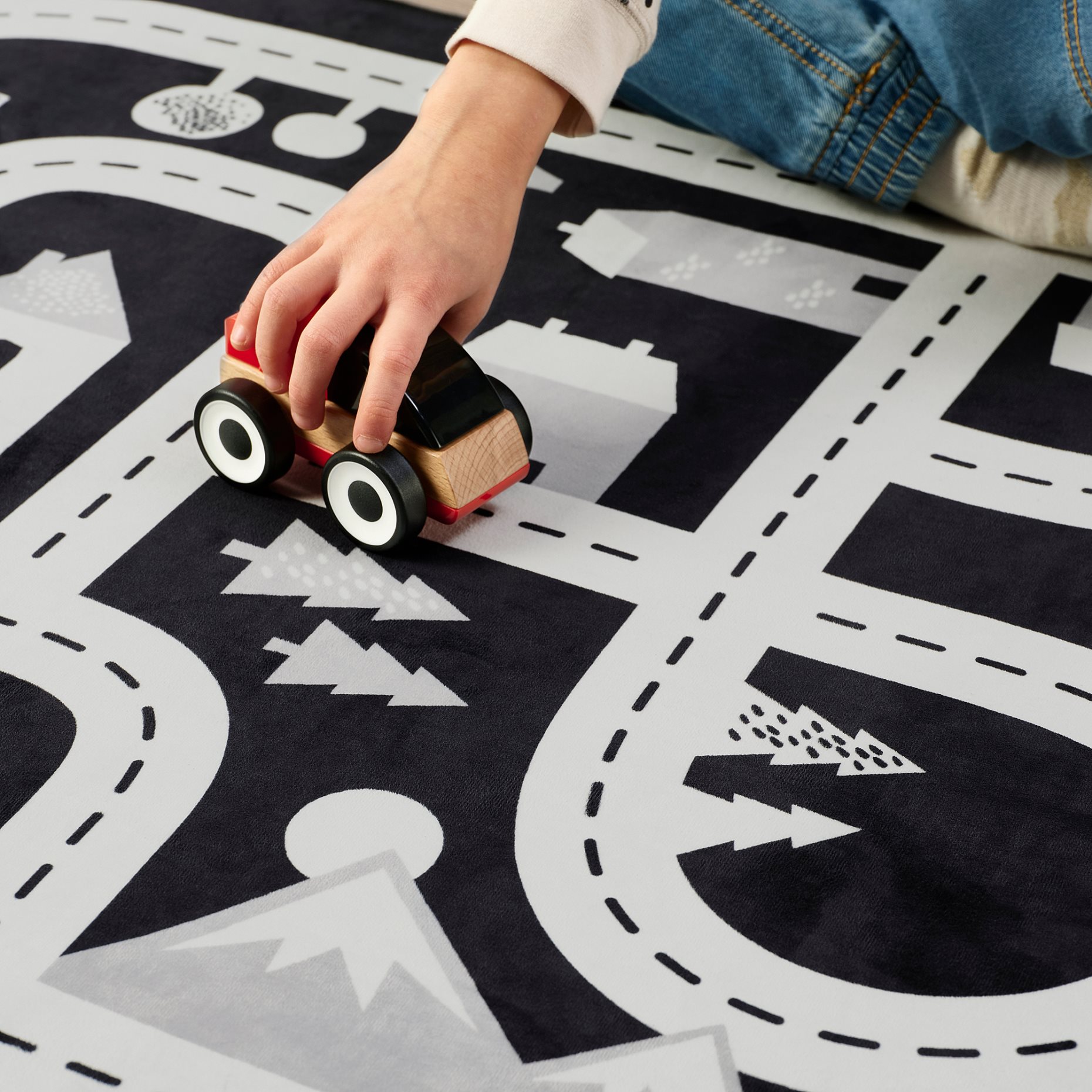 MARKKRYPARE, χαλί, 74x100 cm, 205.585.73