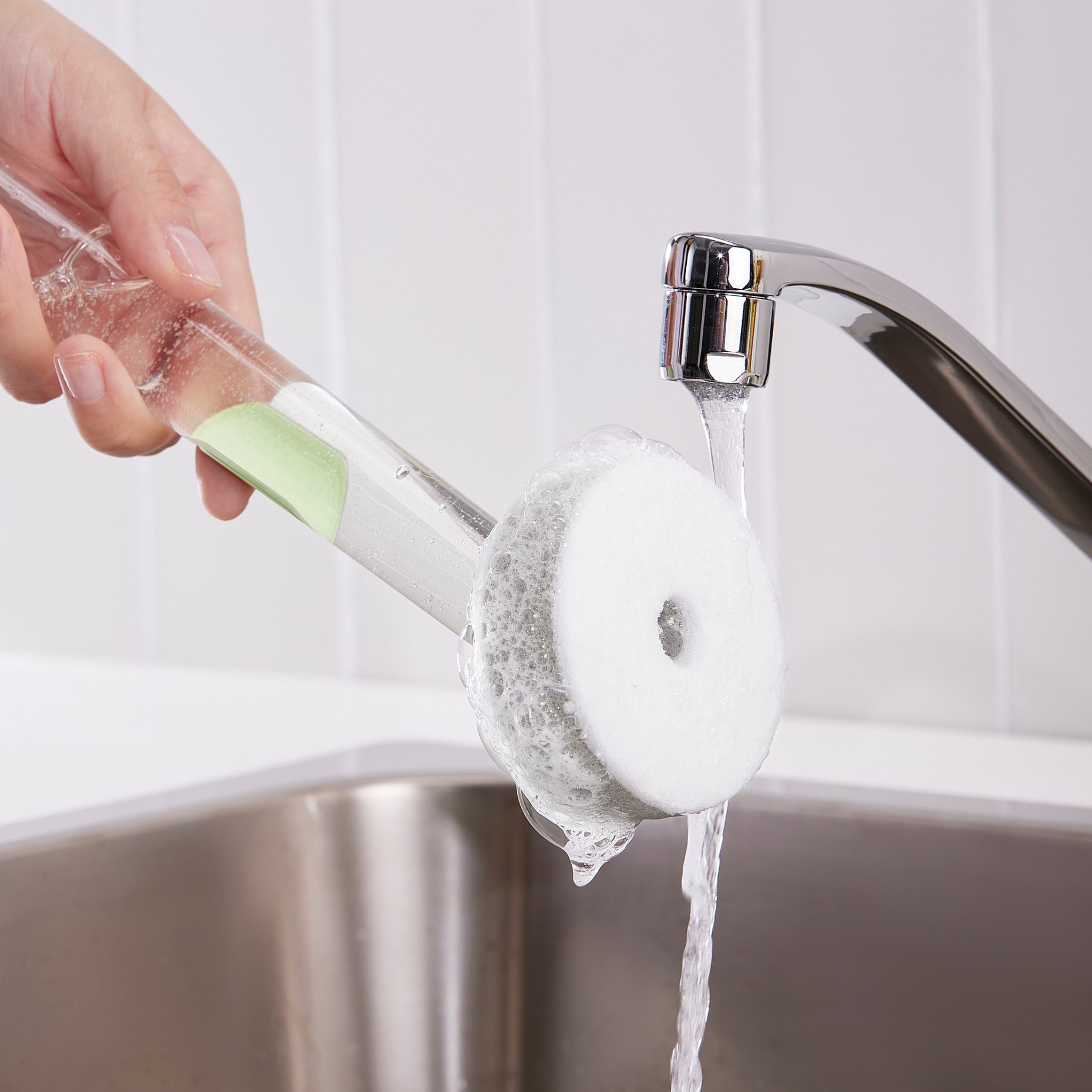 VIDEVECKMAL, σφουγγάρι πιάτων με δοσομετρητή 3 τεμ., 205.597.18