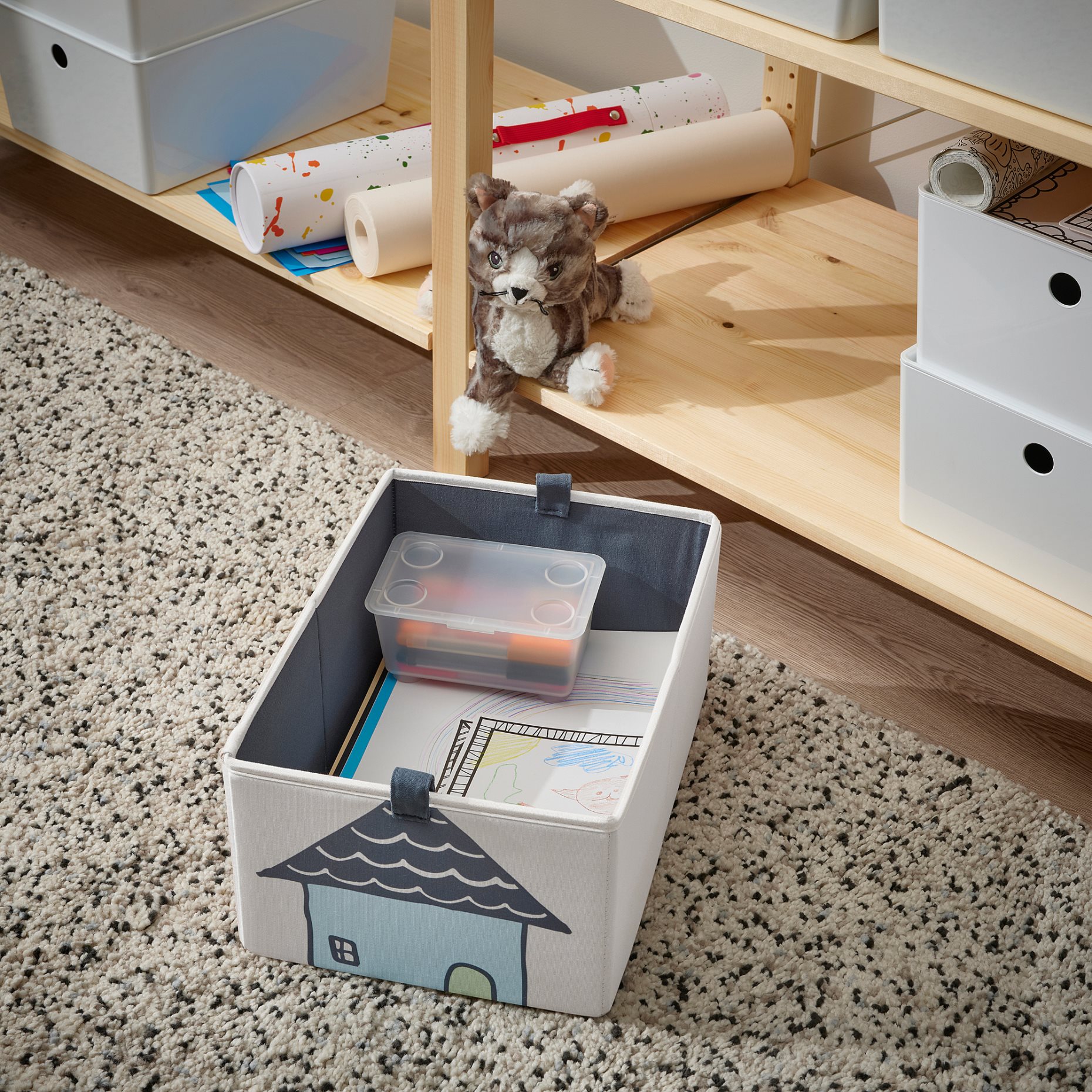 BARNDRÖM, box, 26x37x17 cm, 205.606.13