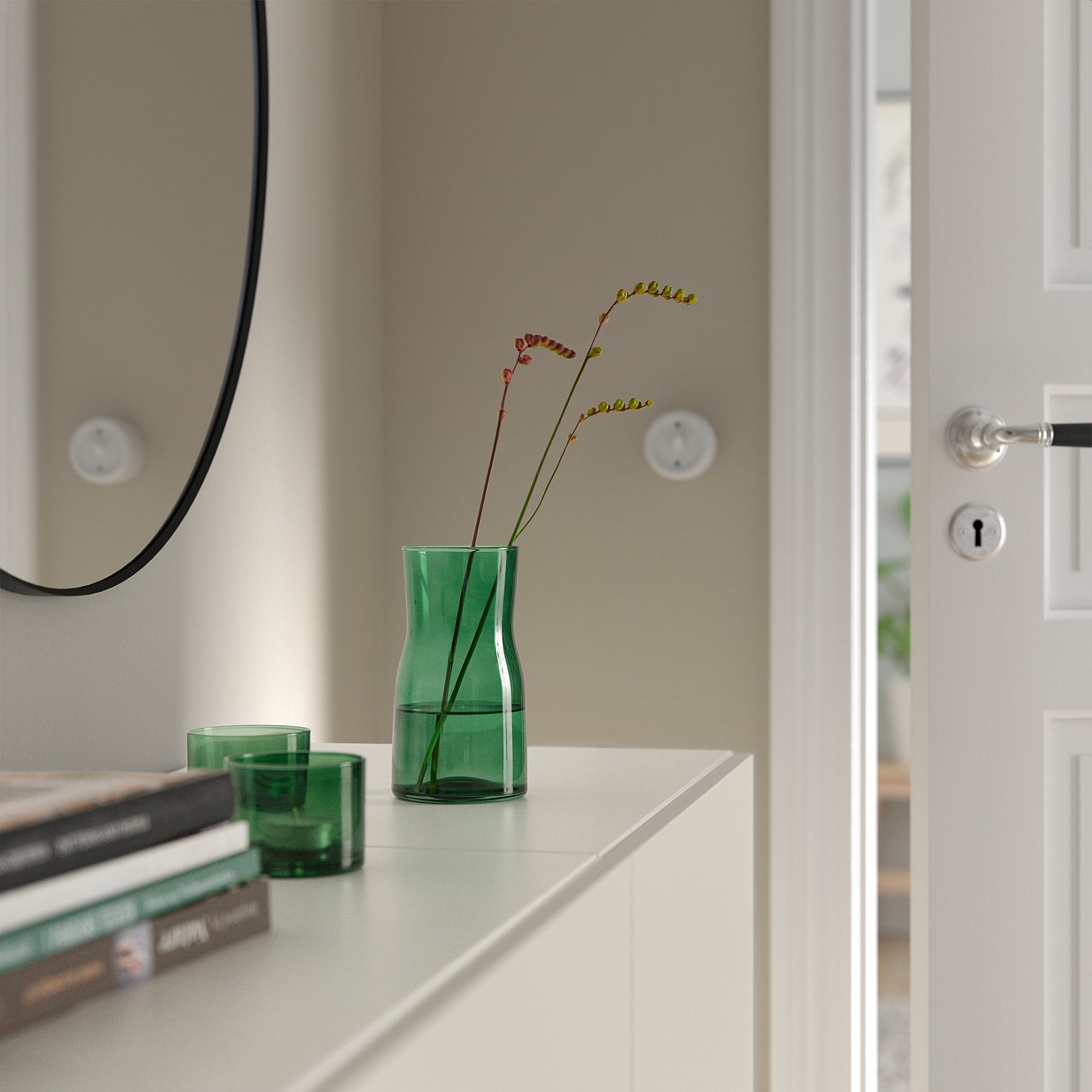 TIDVATTEN, vase, 17 cm, 205.627.73