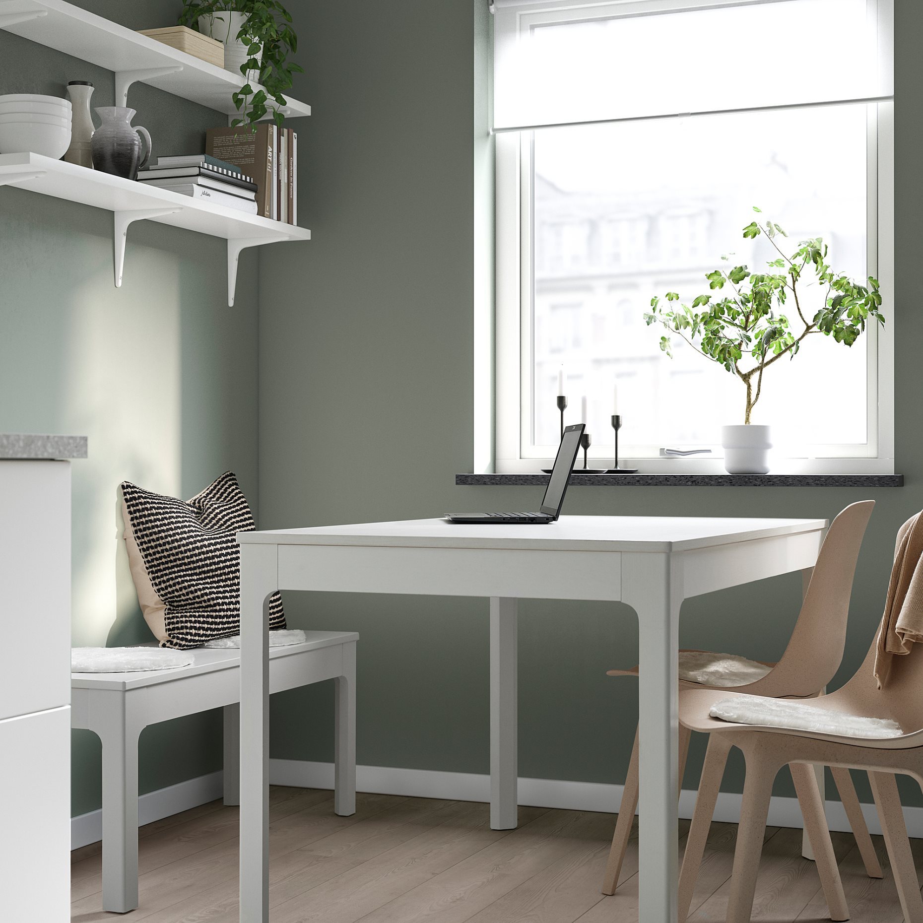 MALÖRTSMOTT, chair pad, 32 cm, 205.635.60