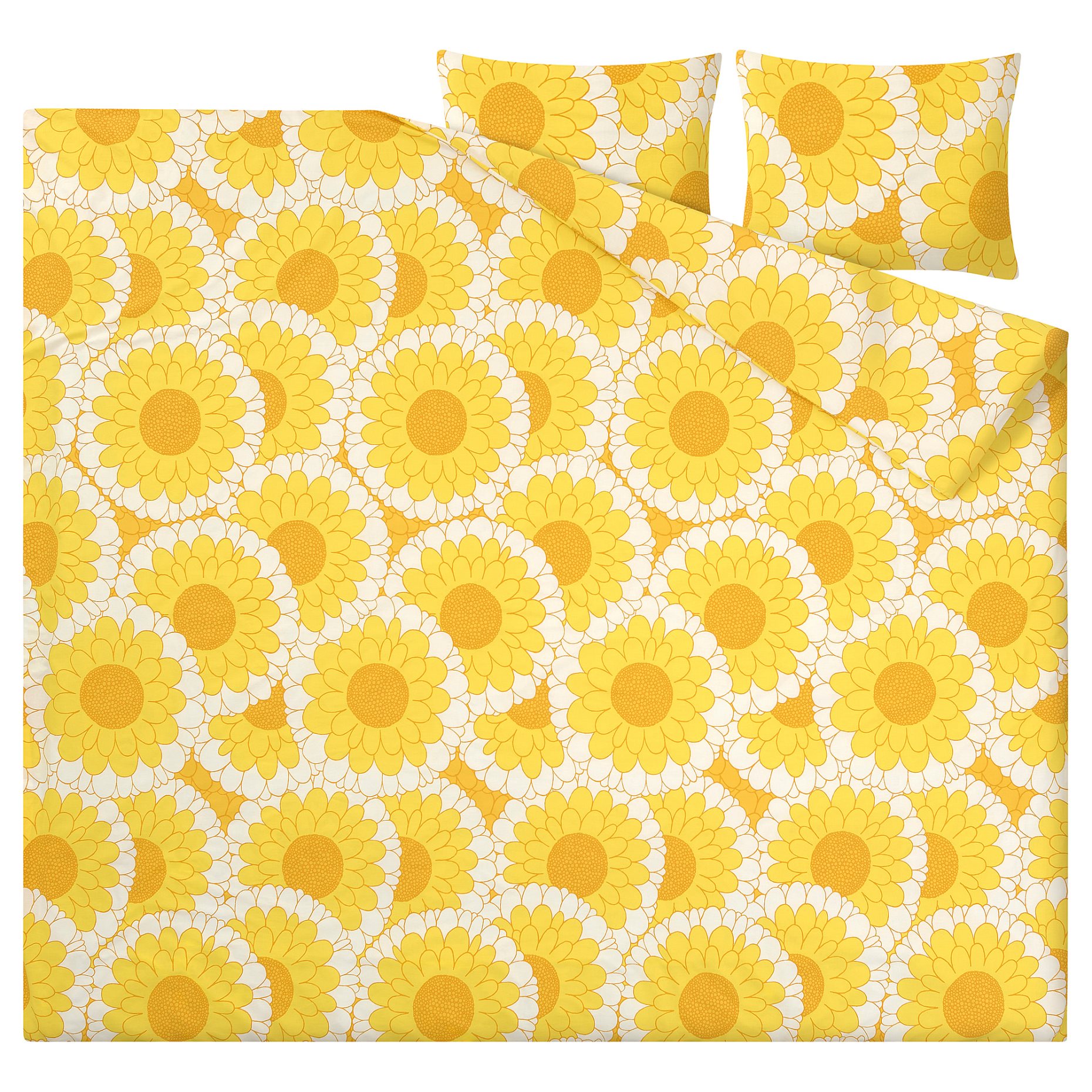 KRANSMALVA, duvet cover and 2 pillowcases, 240x220/50x60 cm, 205.720.41