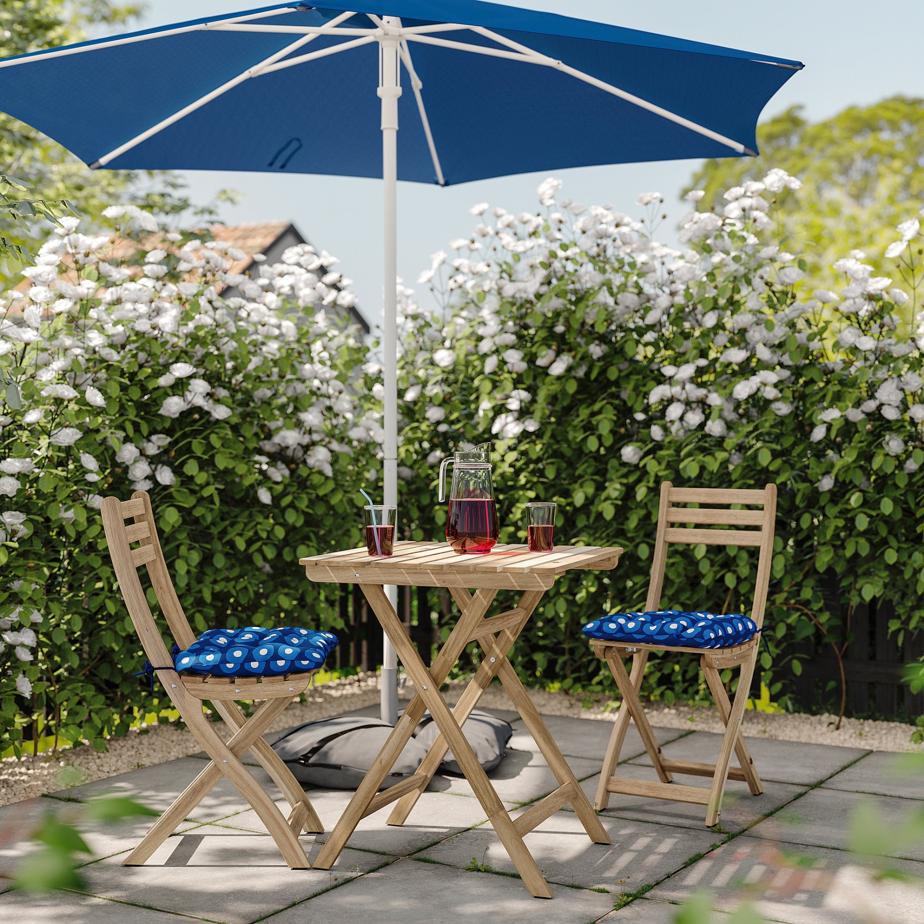 KLÖSAN, μαξιλάρι καρέκλας/εξωτερικού χώρου, 36x32 cm, 205.838.22