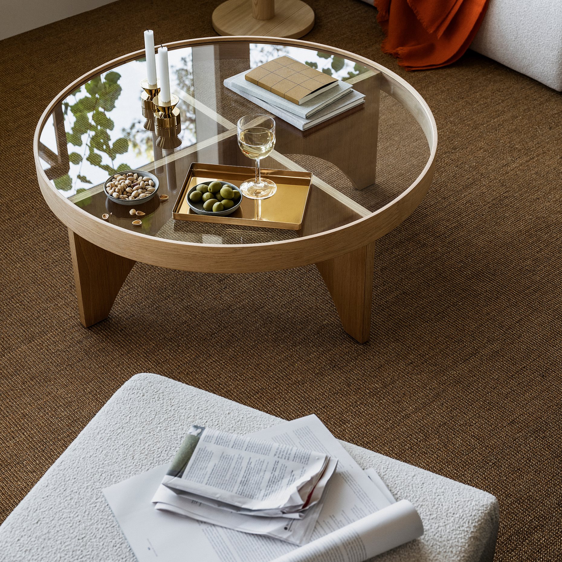 STOCKHOLM 2025, τραπέζι μέσης, 97 cm, 205.865.52