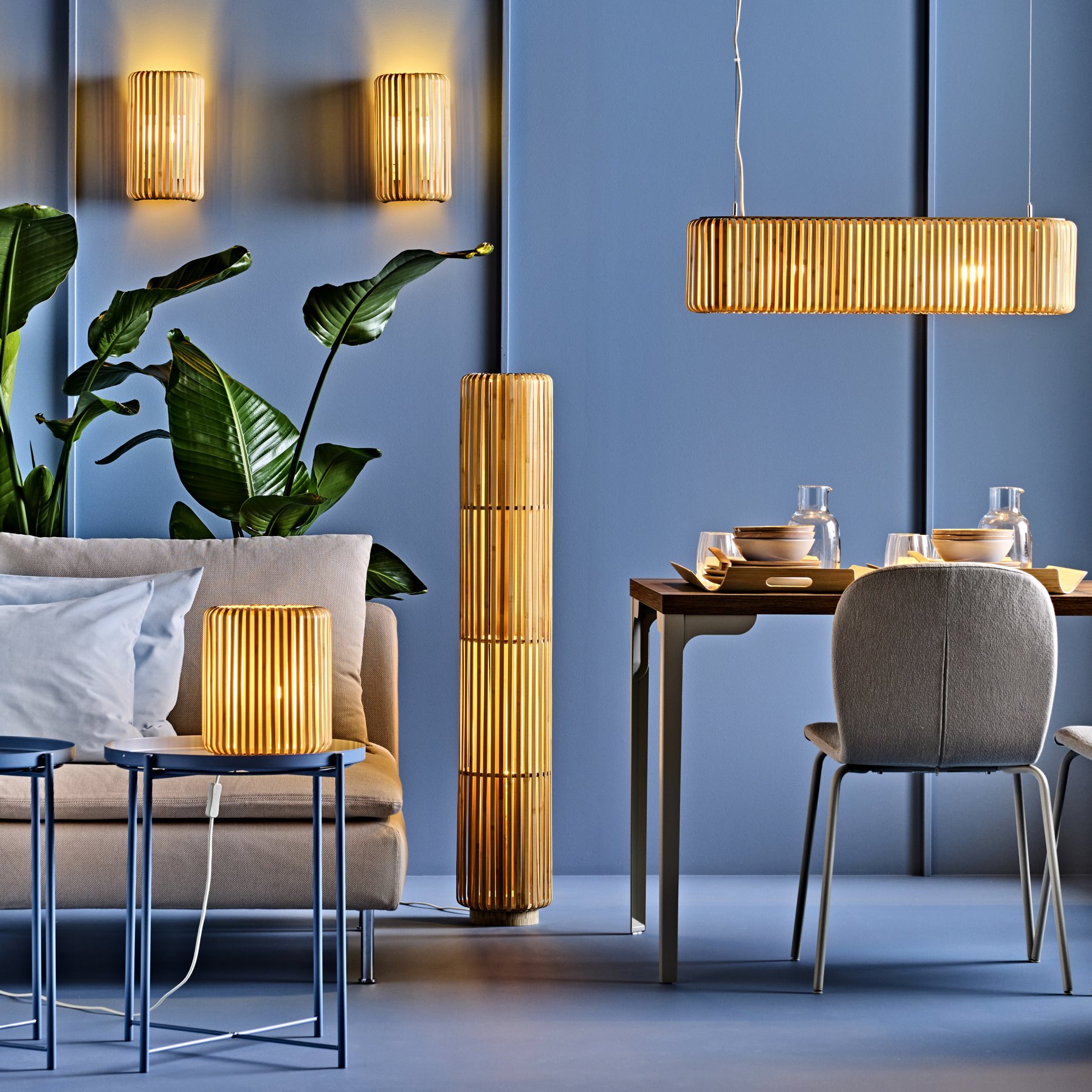 VARPTROSS, wall lamp wired-in installation, 30 cm, 205.951.32