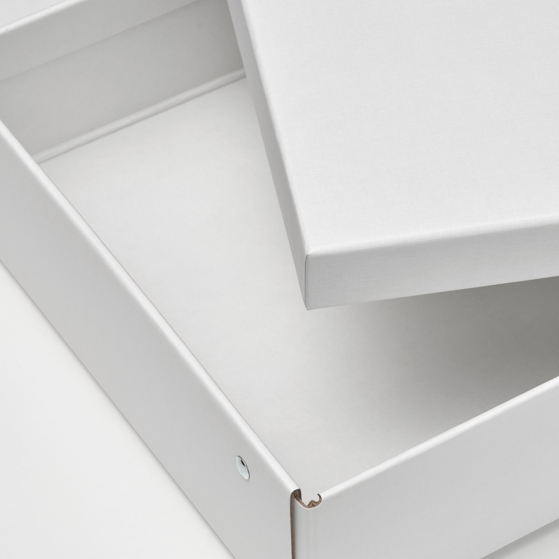 FJÄDERHARV, storage box with lid, 25x35x8 cm, 205.968.91