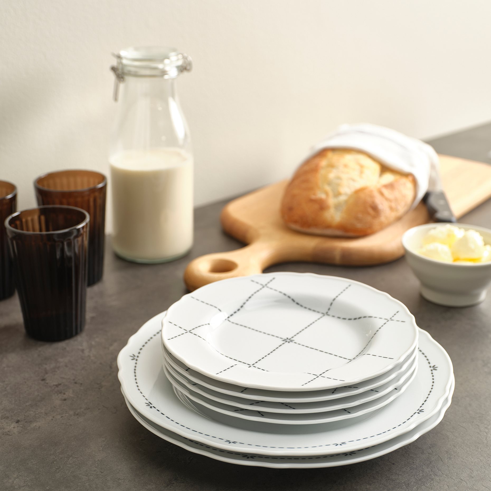 UPPLAGA, πιάτο φρούτου, 22 cm, 205.995.40