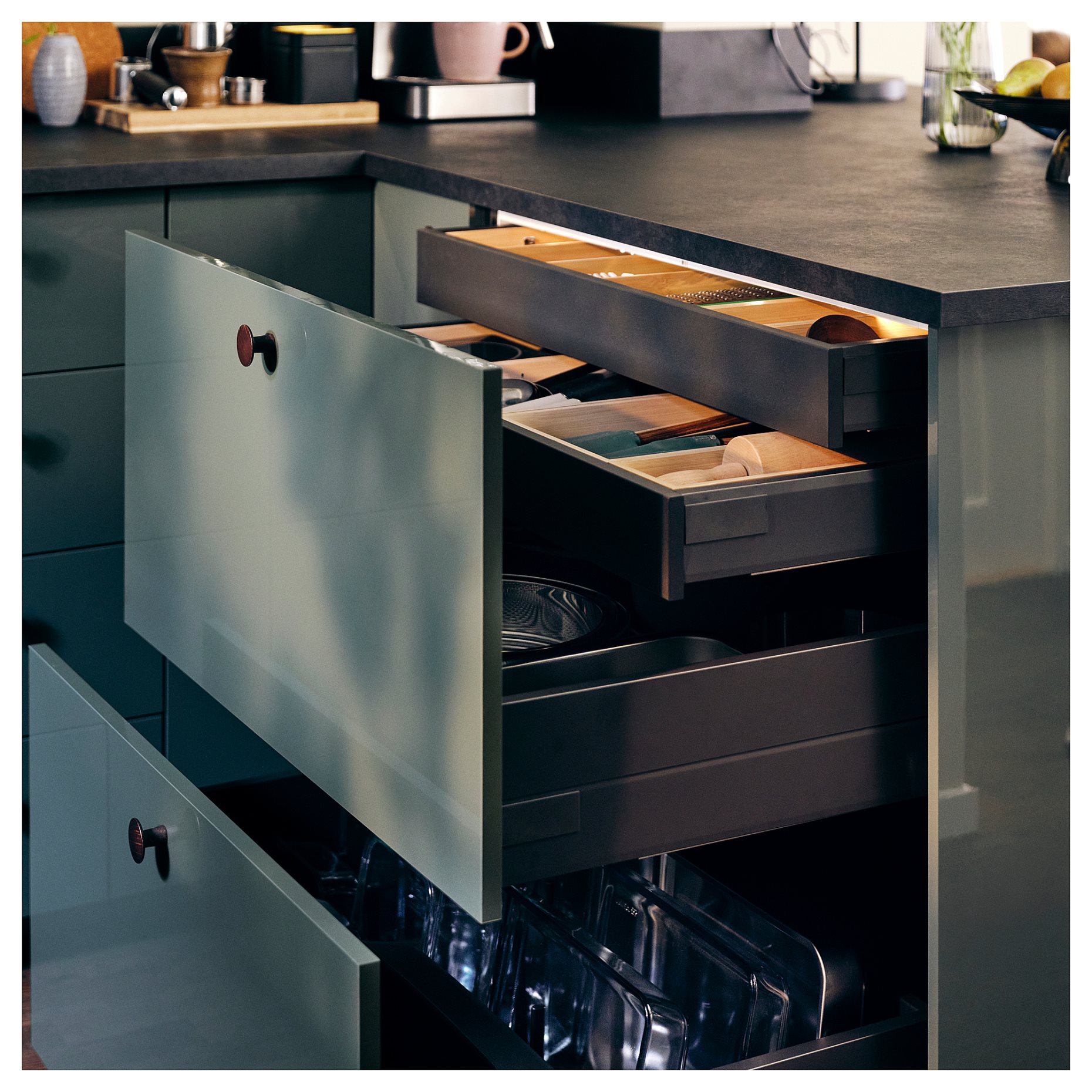 KNIVSHULT, drawer low, 40x60 cm, 206.006.66