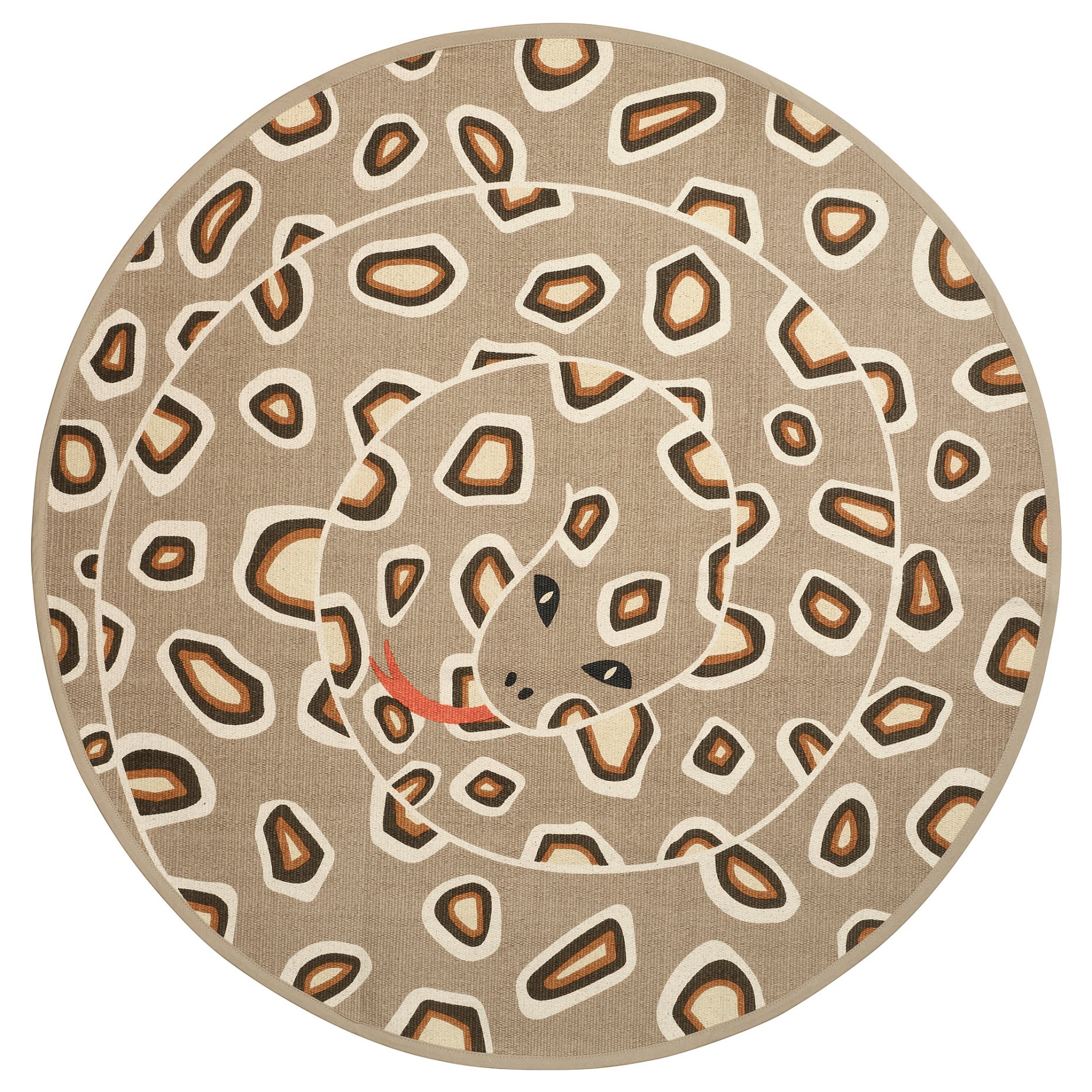 SANDLÖPARE, χαλί χαμηλή πλέξη, 100 cm, 206.032.31