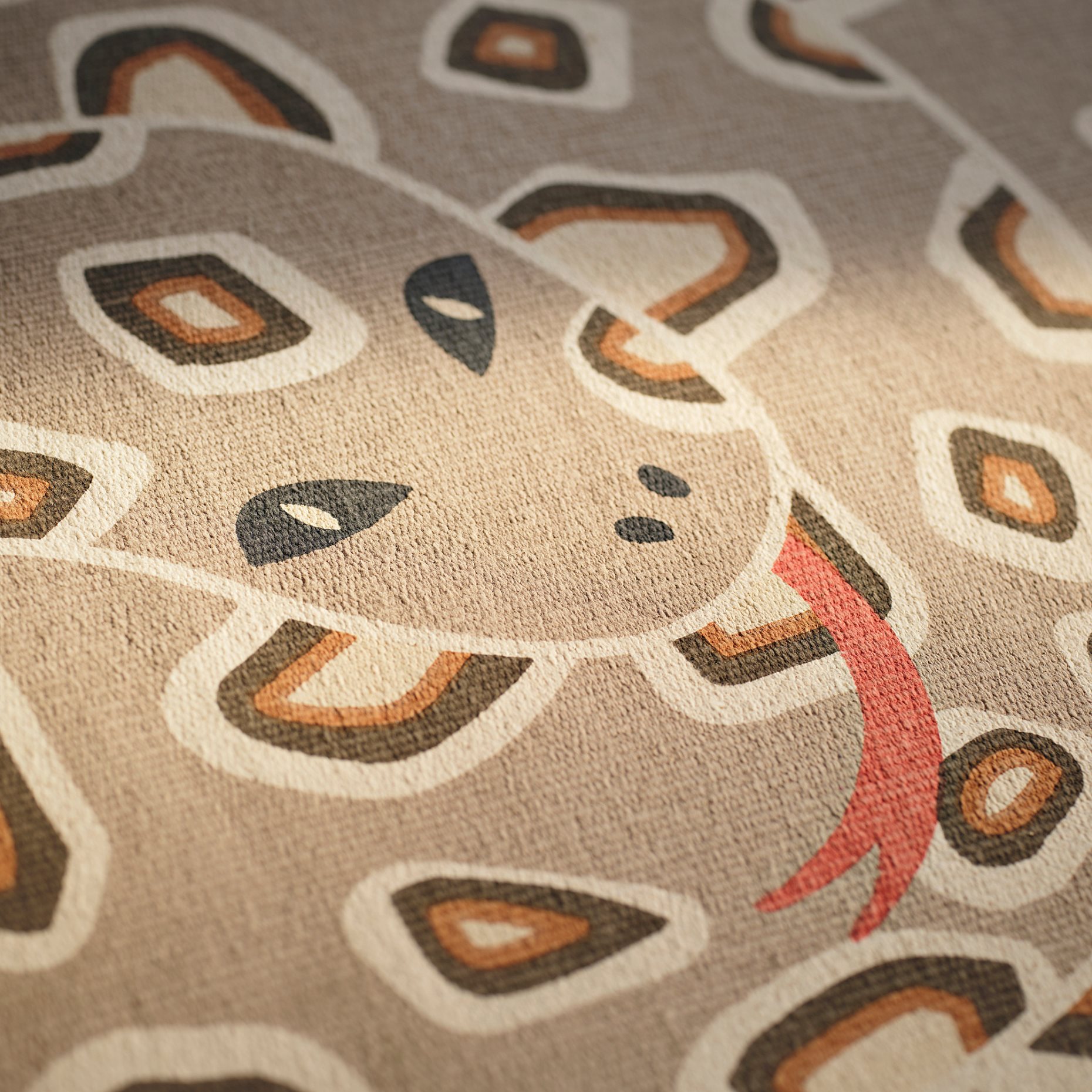 SANDLÖPARE, χαλί χαμηλή πλέξη, 100 cm, 206.032.31