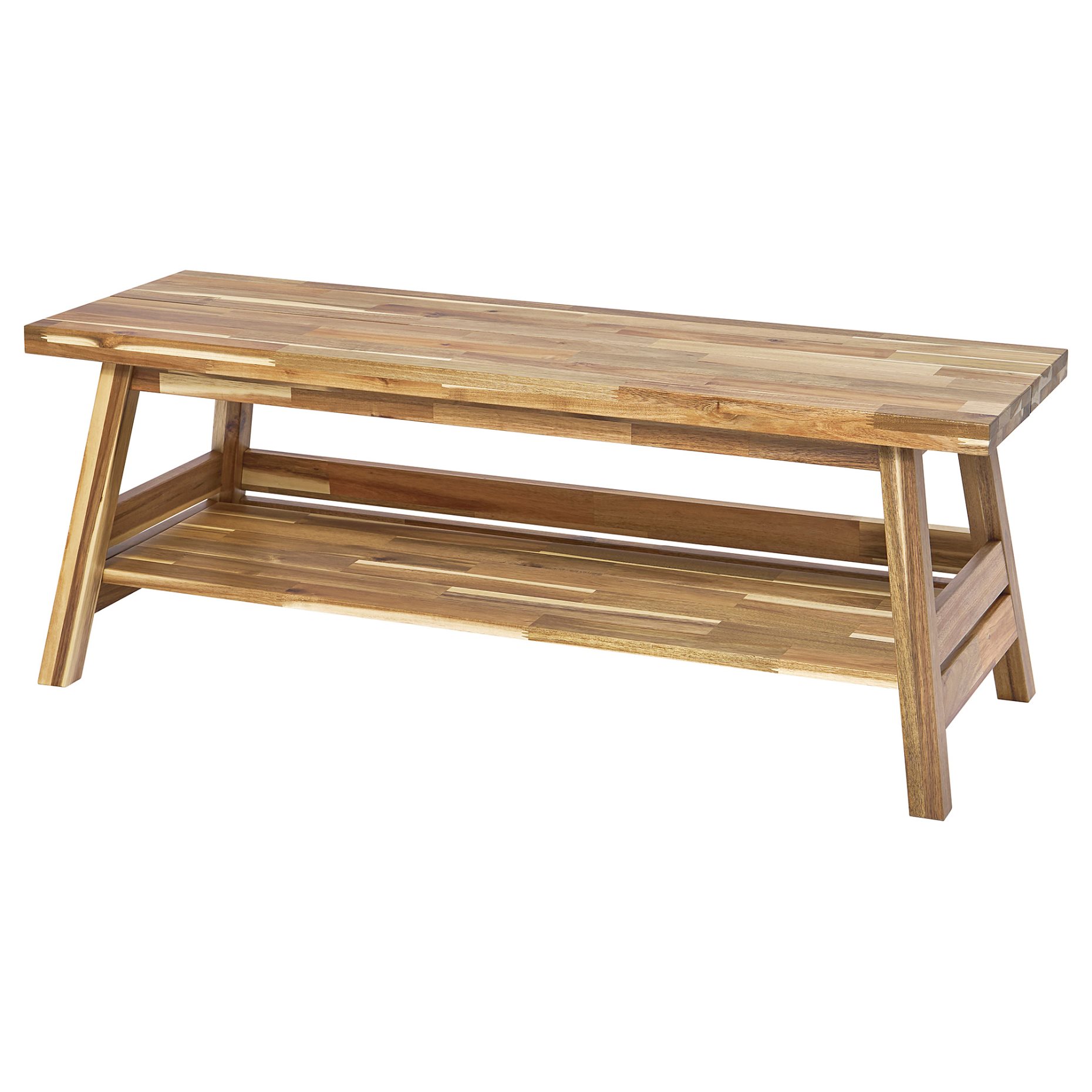 SKOGSTA, bench with storage, 120 cm, 206.118.82