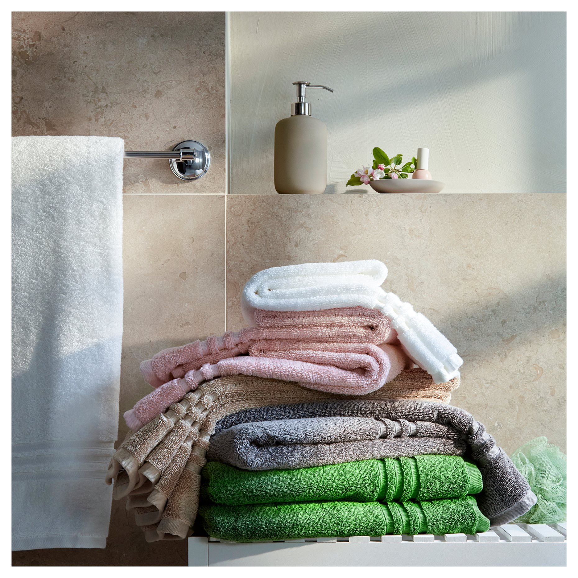 BROKGLIM, bath towel, 100x150 cm, 206.120.18