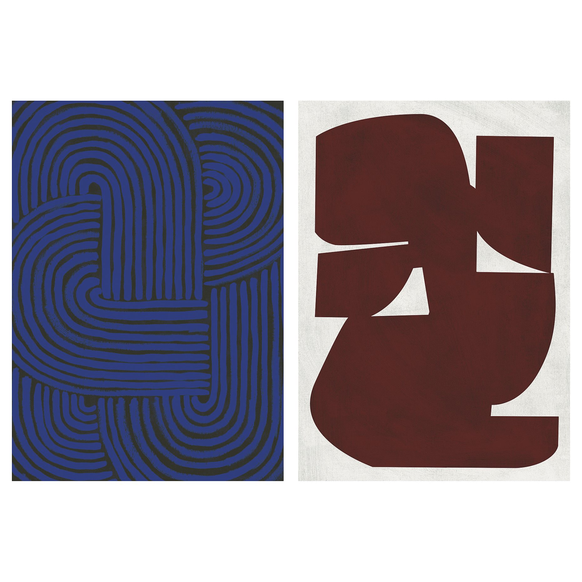 PJÄTTERYD, picture/Endelave & Alkmaar/2 pack, 50x70 cm, 206.196.04