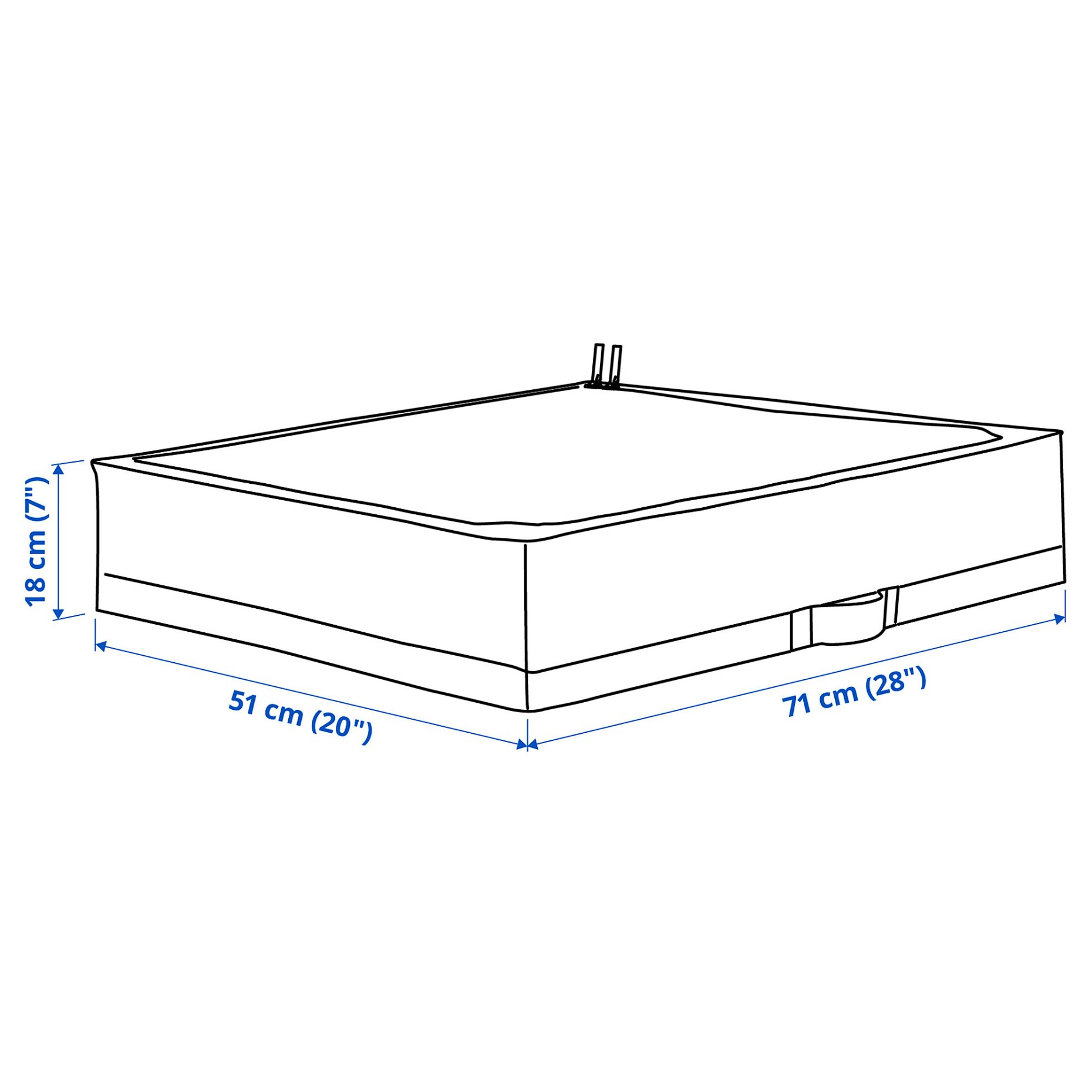 STUK, storage case, 71x51x18 cm, 206.215.41