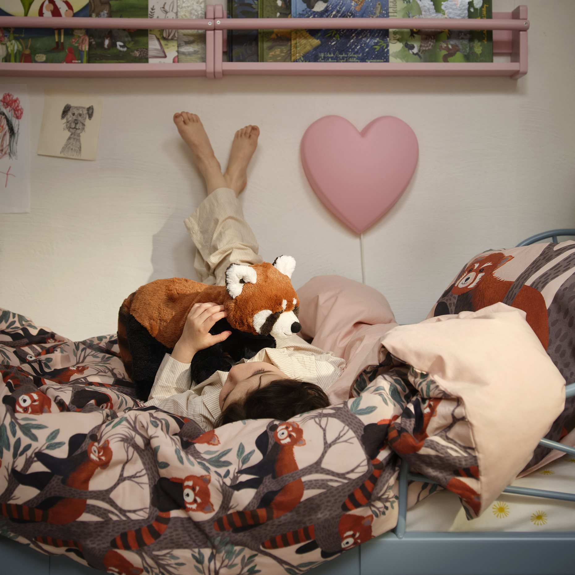 ALPTALL, duvet cover and pillowcase, 150x200/50x60 cm, 206.251.48