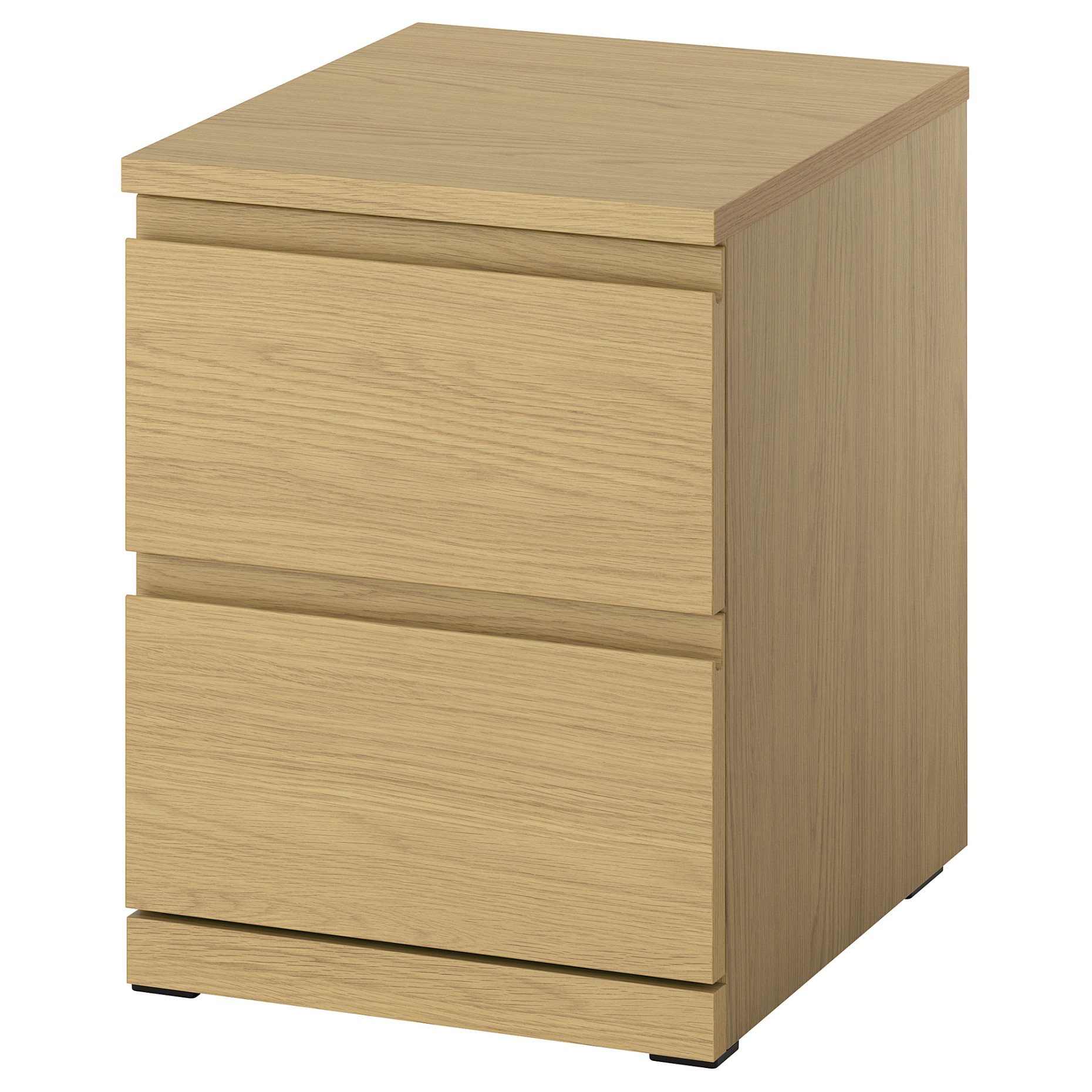 STORKLINTA, bedside table with 2 drawers, 40x50x53 cm, 206.314.13