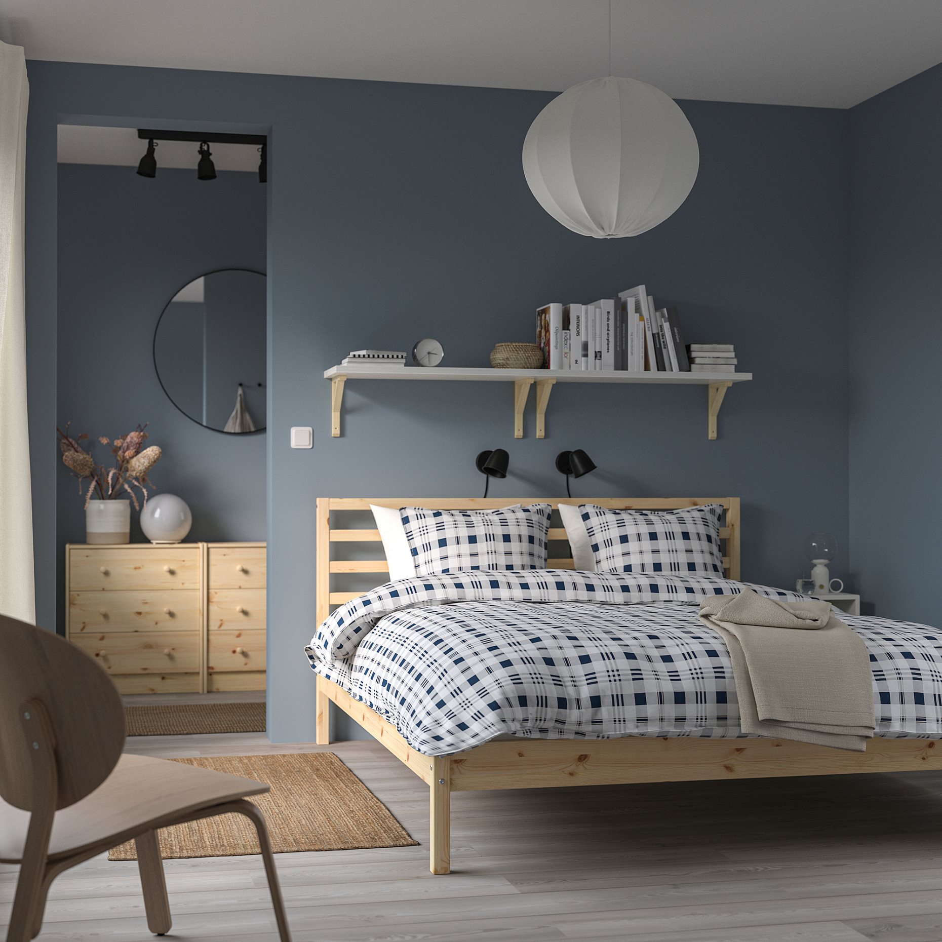 TARVA, bed frame, 140X200 cm, 290.194.81