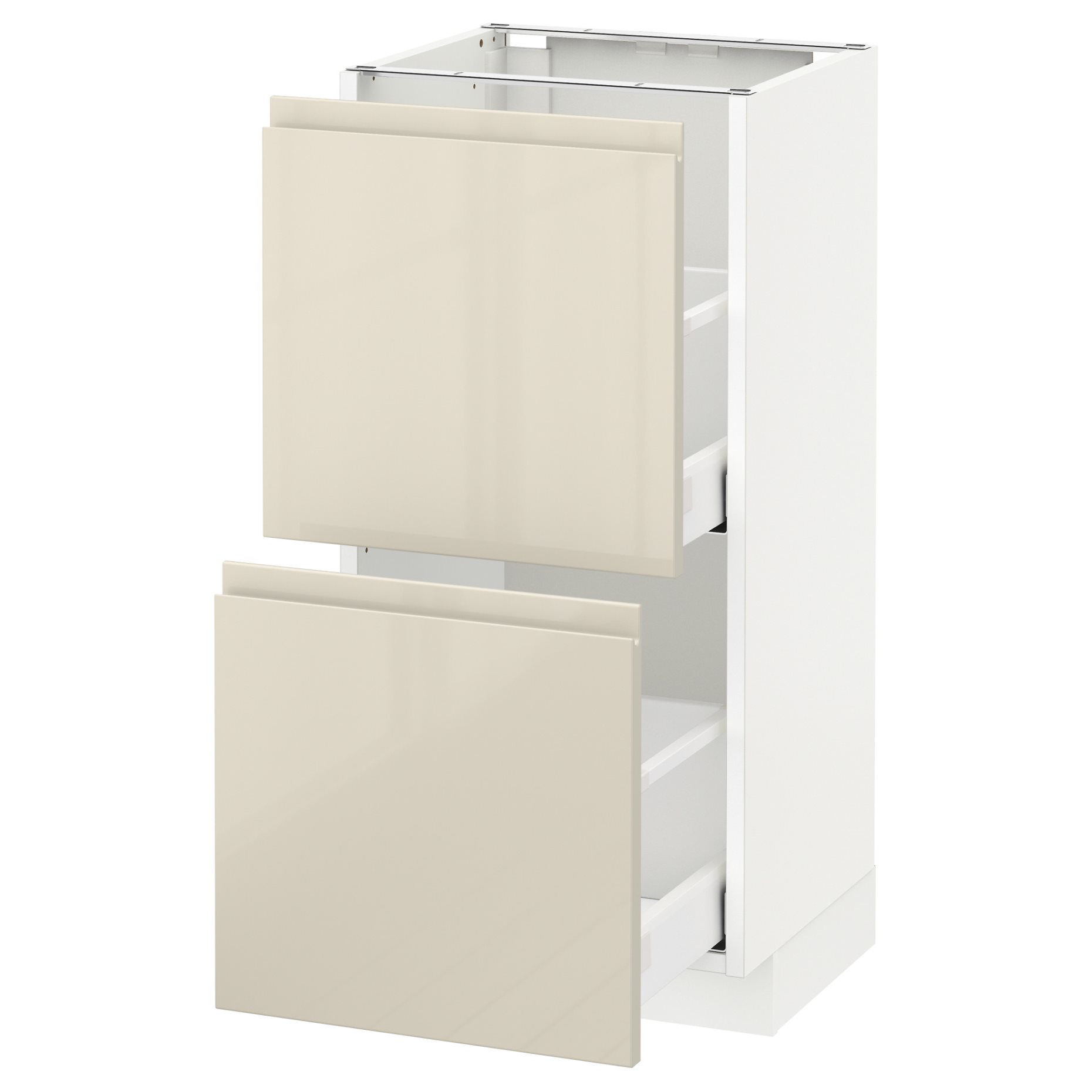 METOD/MAXIMERA, base cabinet with 2 drawers, 291.682.73
