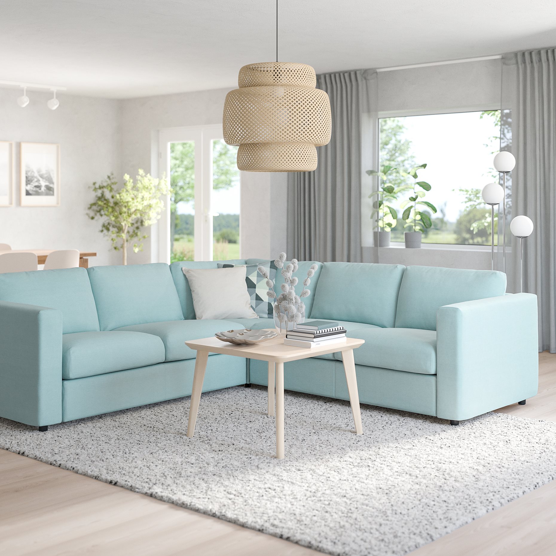 VIMLE, corner sofa, 4-seat, 293.995.13