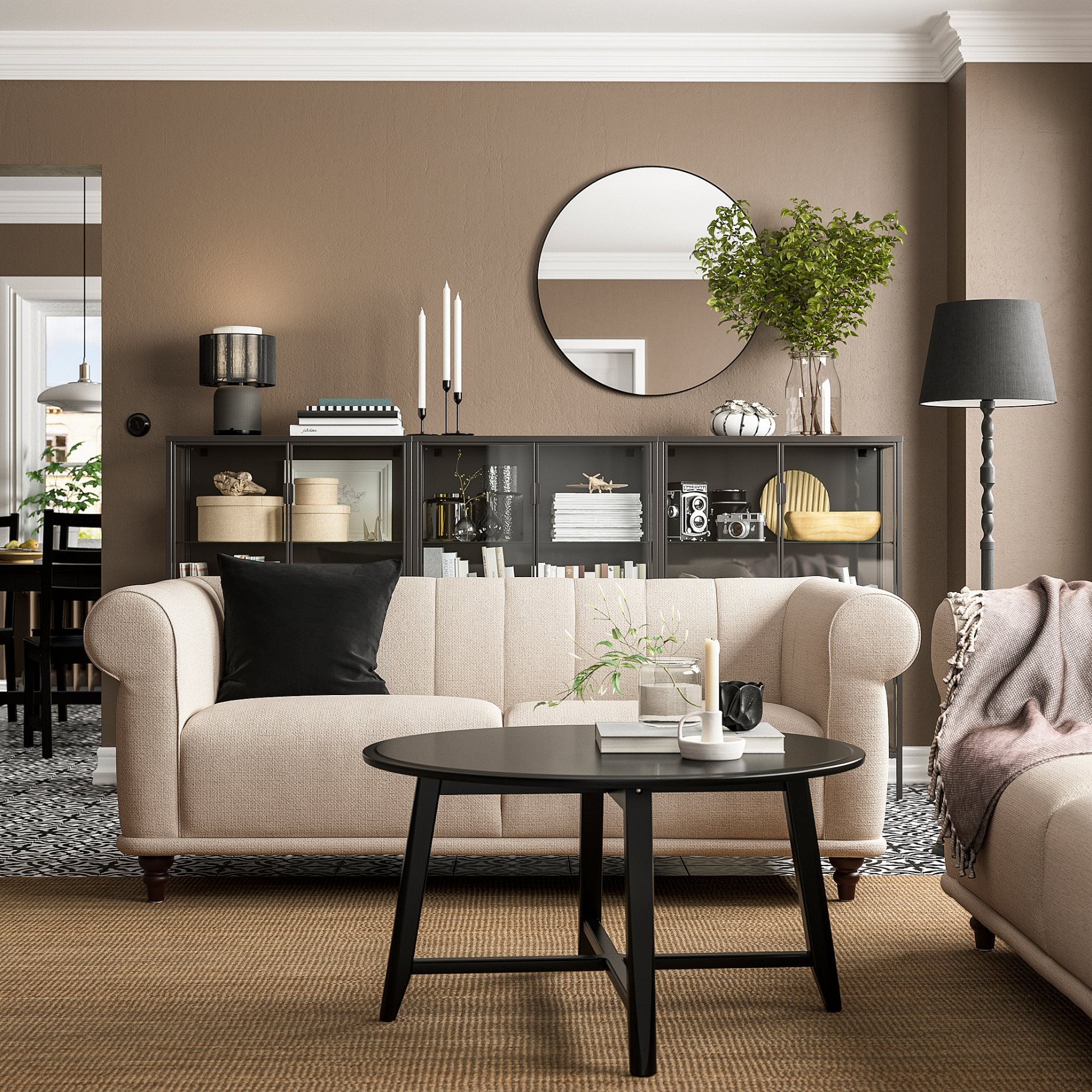 VISKAFORS, 2-seat sofa, 294.432.57