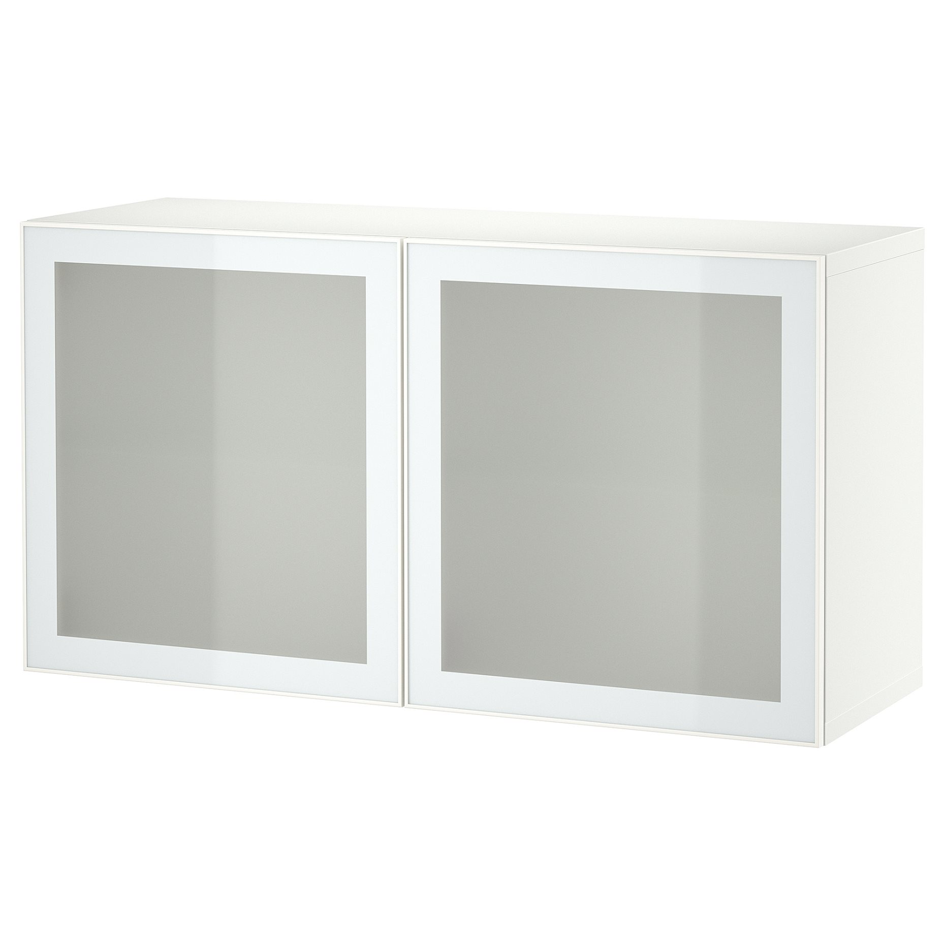 BESTÅ, wall-mounted cabinet combination, 120x42x64 cm, 294.892.31
