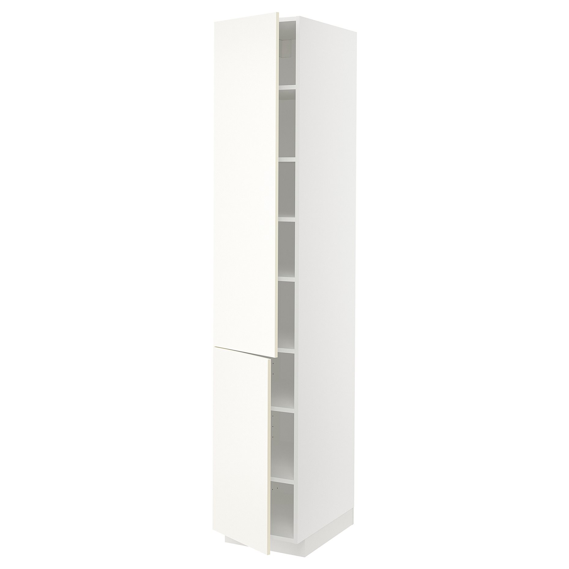 METOD, high cabinet with shelves/2 doors, 40x60x220 cm, 295.073.10