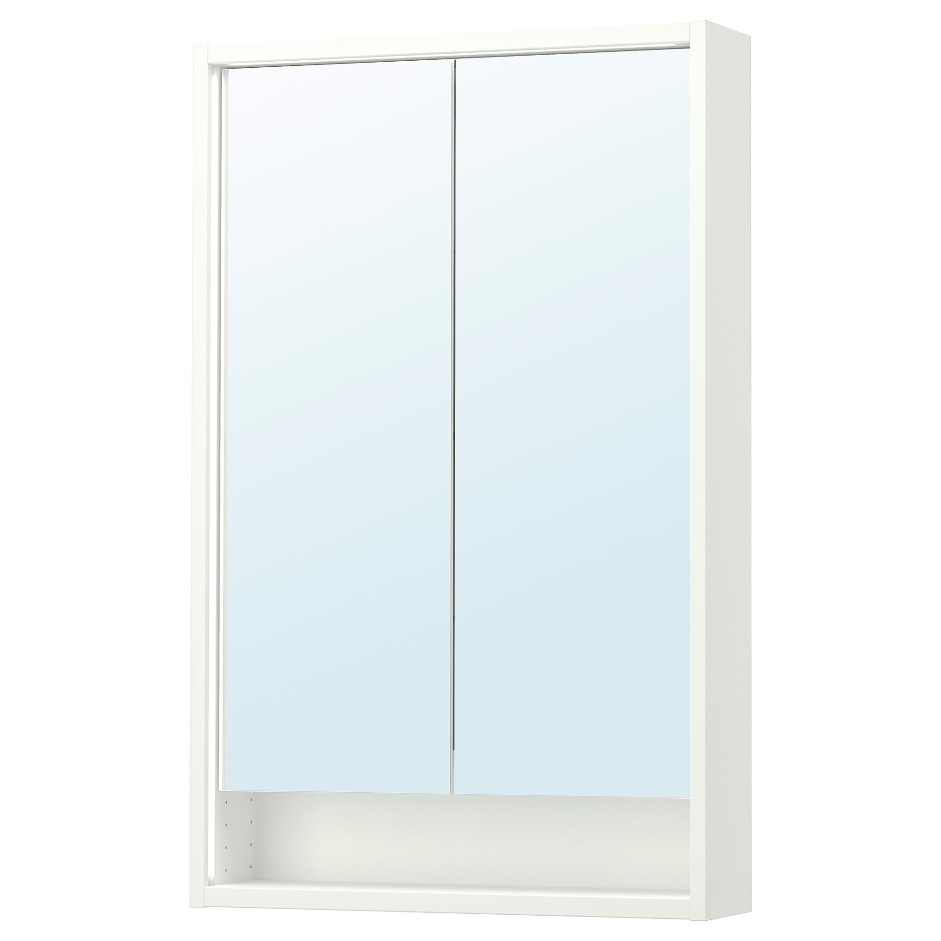 FAXALVEN, mirror cabinet with built-in lighting, 60x15x95 cm, 295.167.10