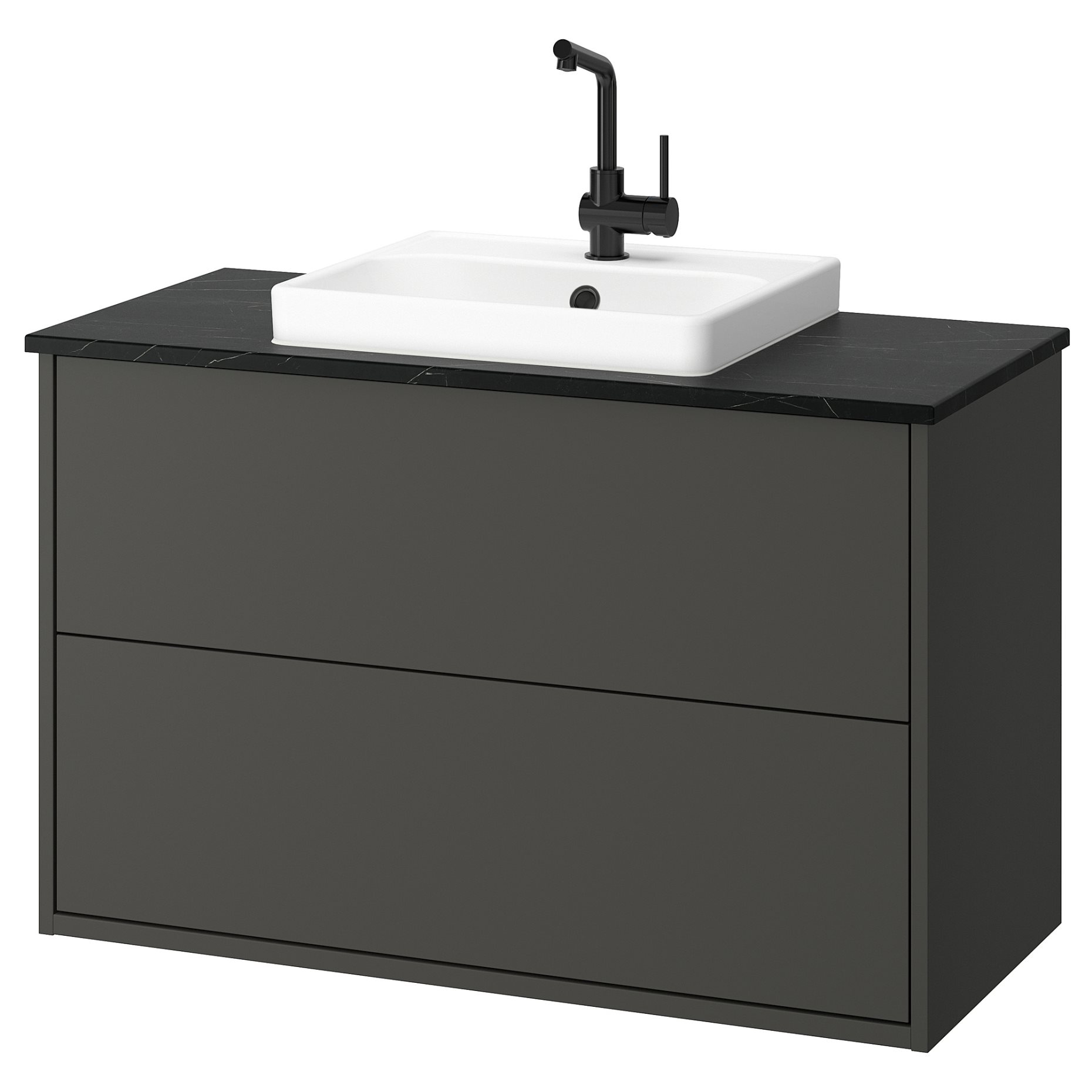HAVBACK/ORRSJON, wash-stand with drawers/wash-basin/tap, 102x49x71 cm, 295.215.37
