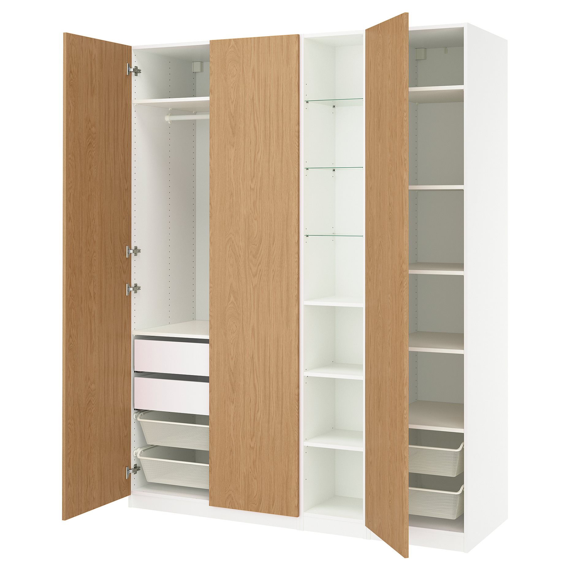 PAX/STORKLINTA, wardrobe combination, 185x60x236 cm, 296.072.20